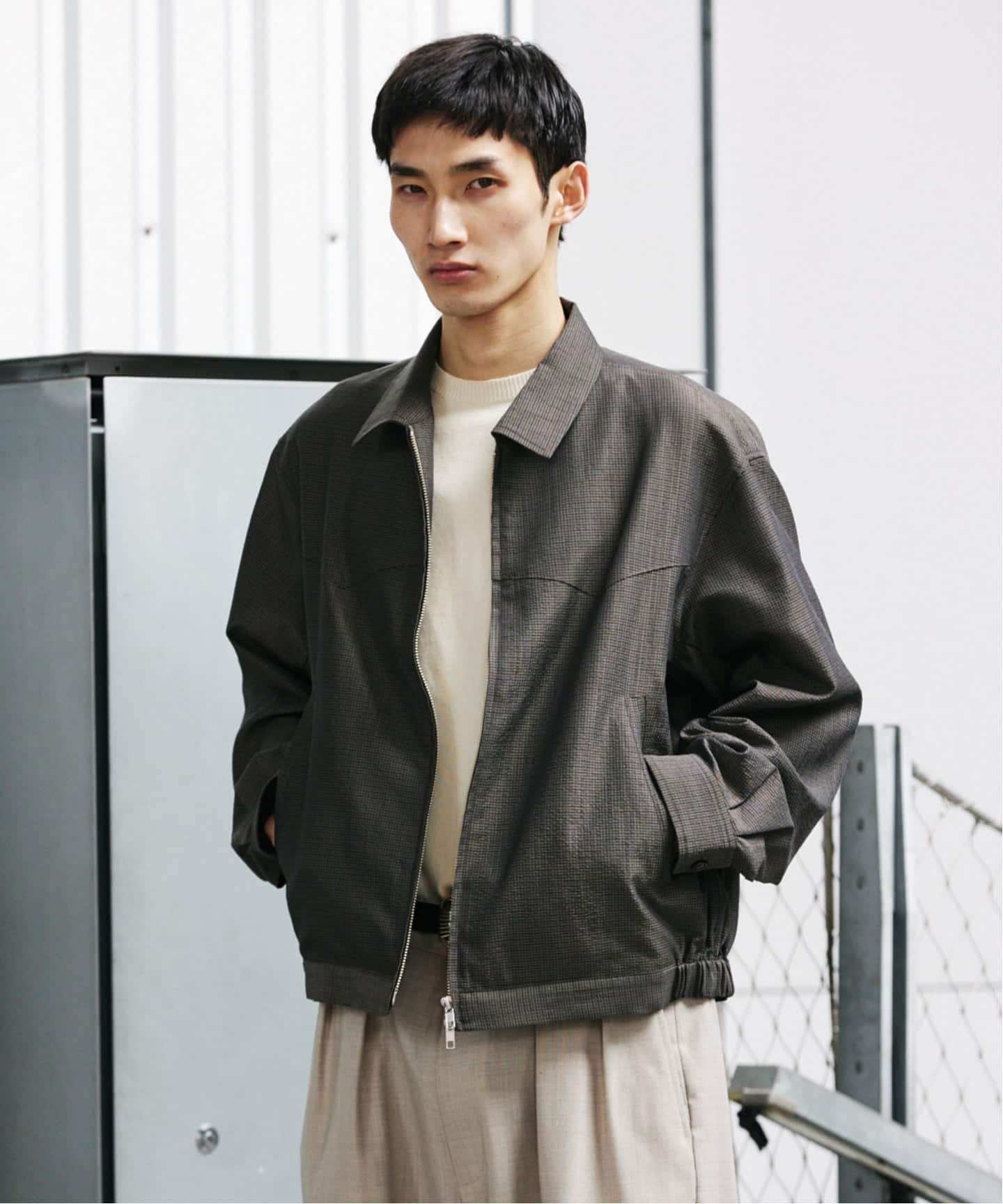 SLUB SUCKER / スラブ サッカー ジップ ジャケット（その他ブルゾン