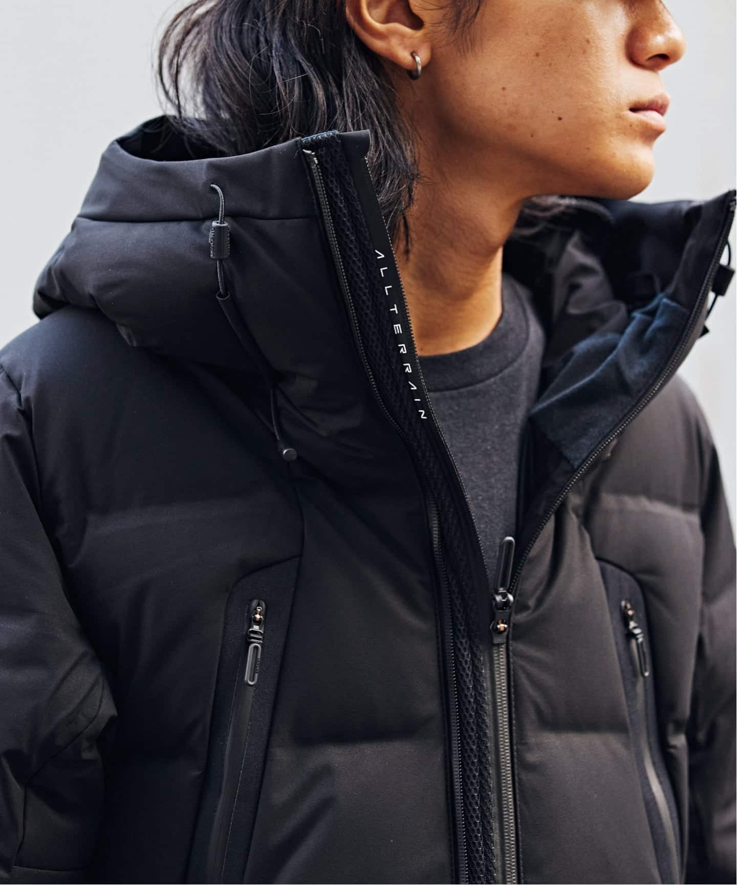 デサントオルテライン 水沢ダウン マウンテニア ジャーナルスタンダード 別注 JS別注良品】ジャーナル別注水沢ダウン デサントオルテライン