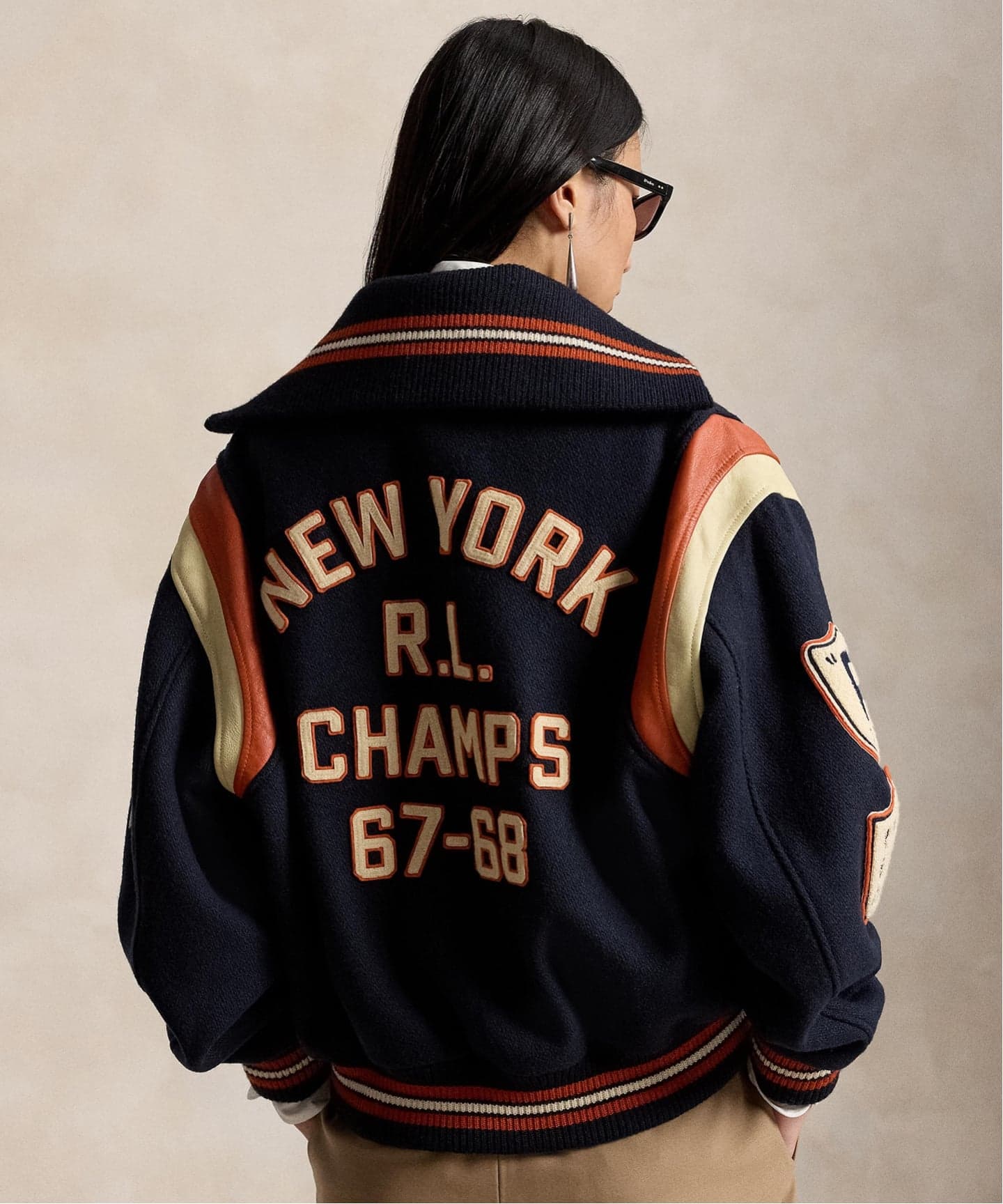 POLO RALPH LAUREN / ポロ ラルフ ローレン ウールブレンド レター