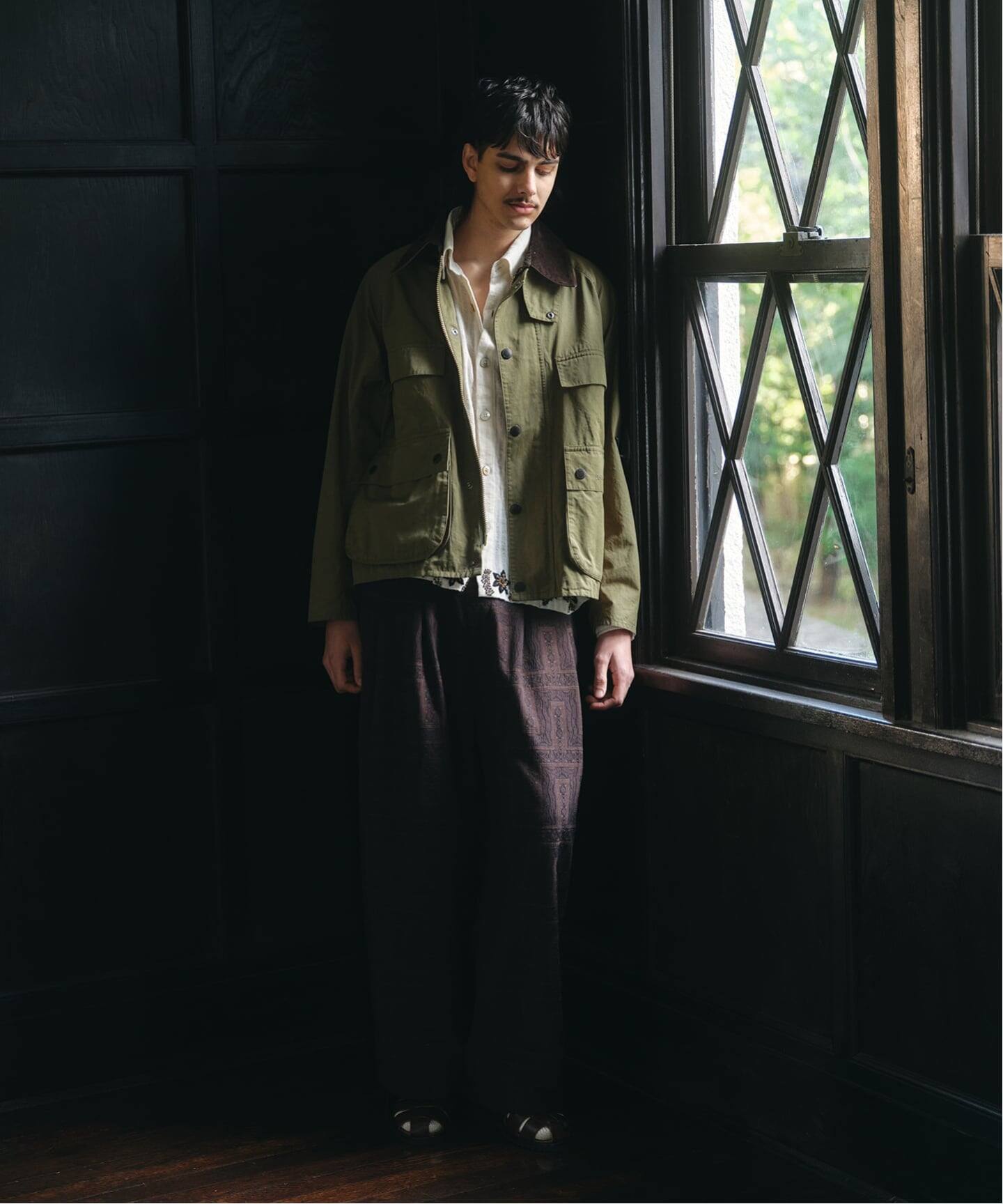 Barbour / バブアー 別注 クロップド オールド ビデール “ツイル生地