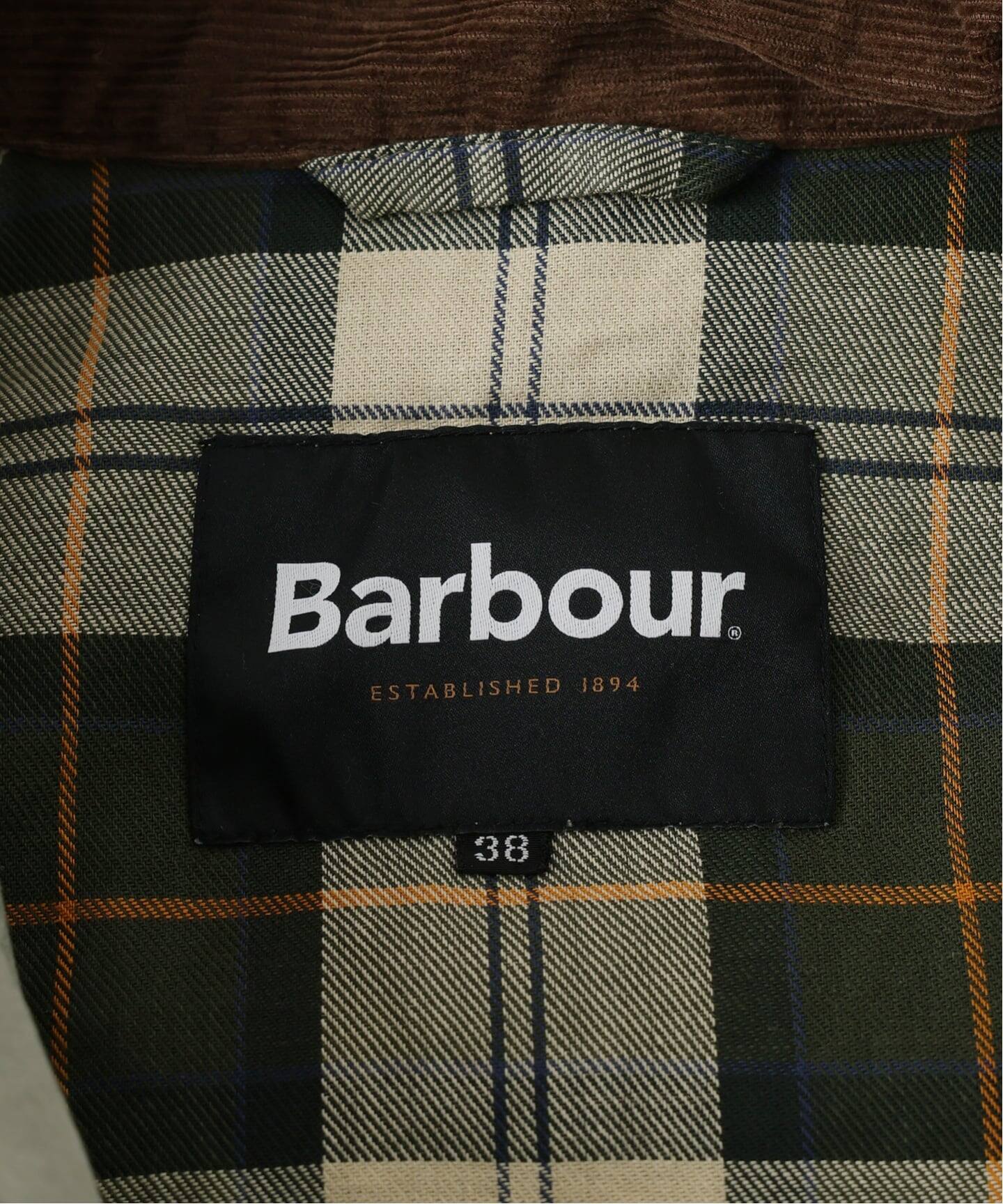 【Barbour】JOURNAL STANDARD別注 34 バブアー Barbour / バブアー 別注 クロップド オールド ビデール “ツイル生地