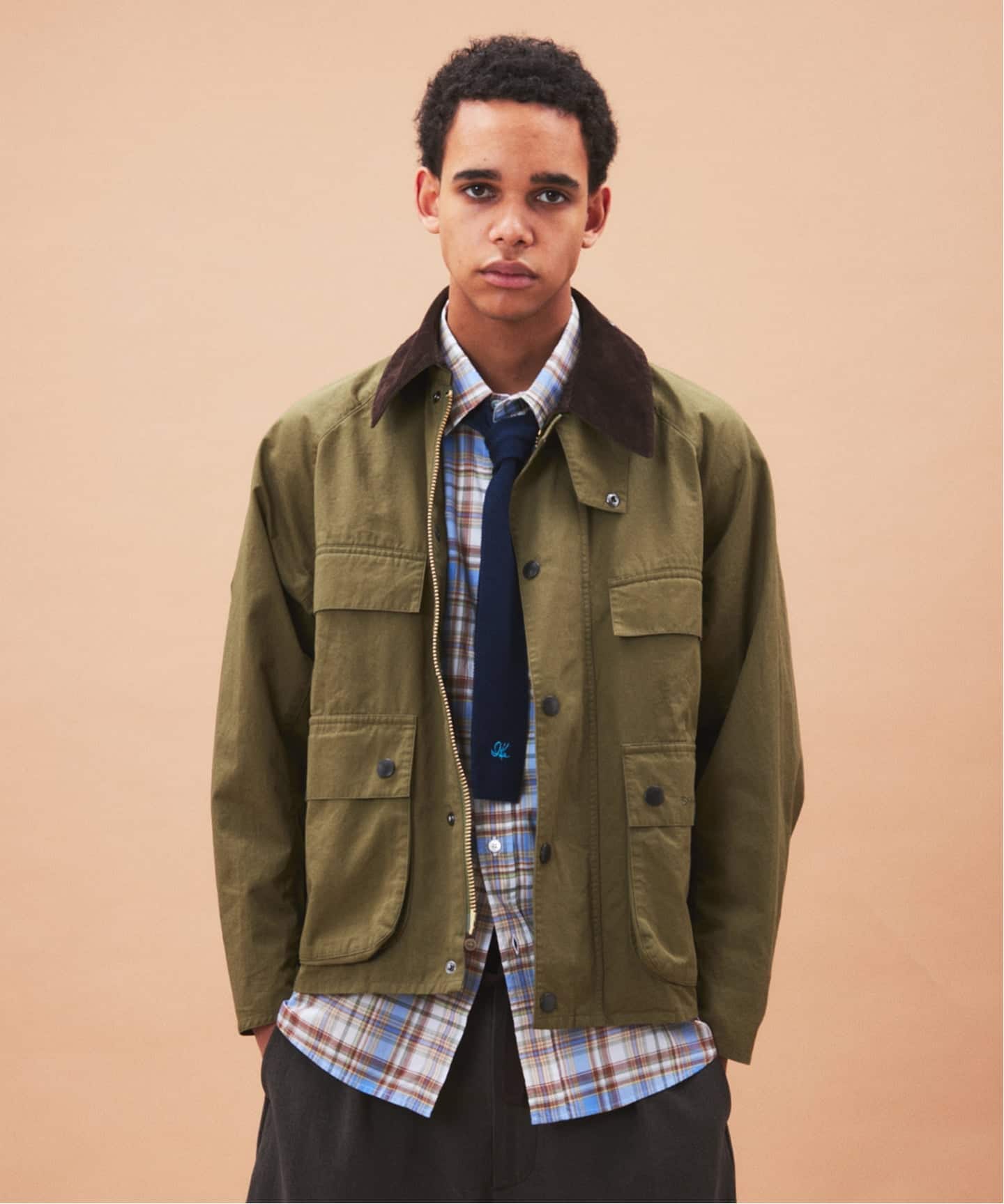 Barbour / バブアー 別注 クロップド オールド ビデール “ツイル生地