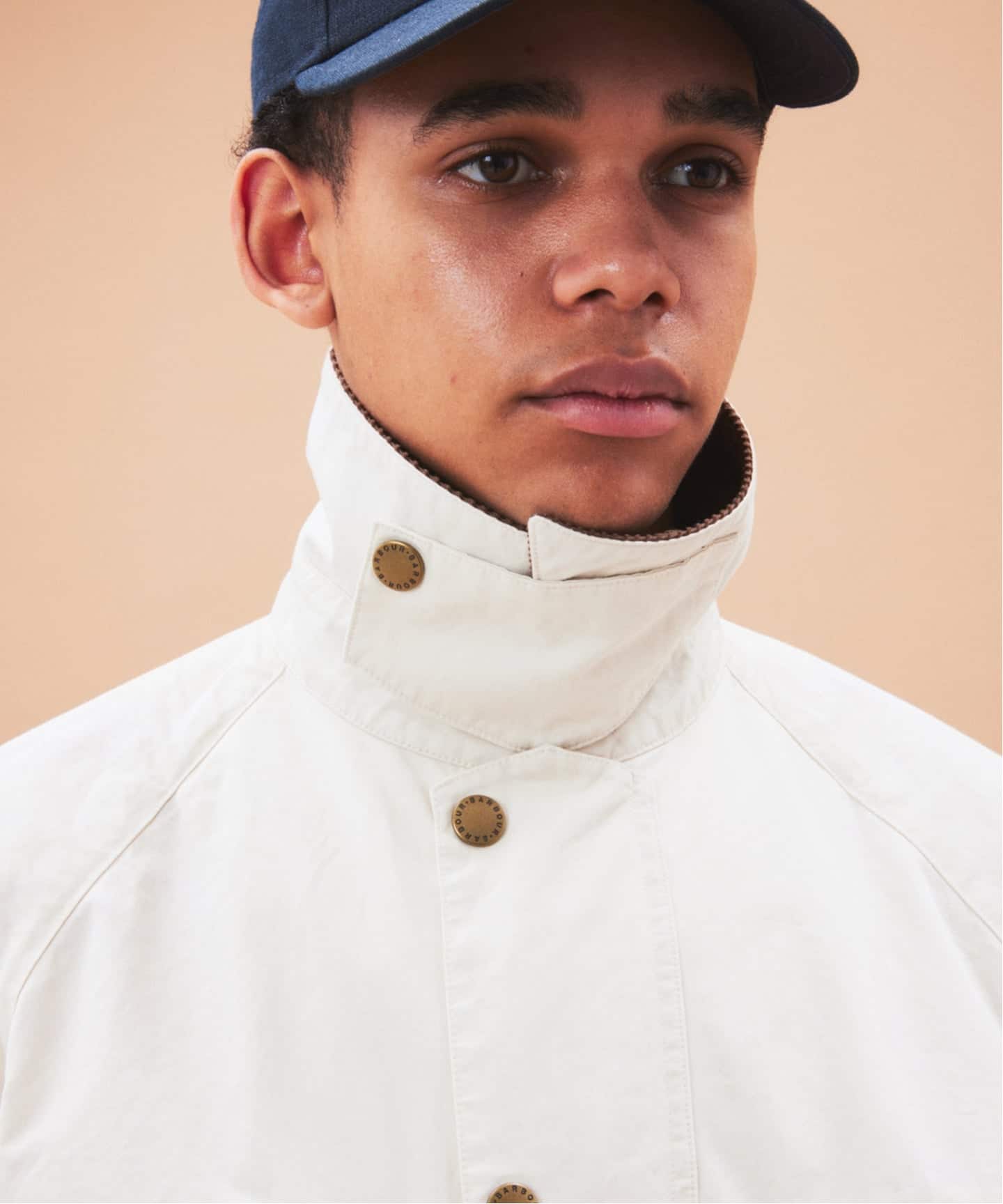 予約》Barbour / バブアー 別注 クロップド オールド ビデール “ツイル