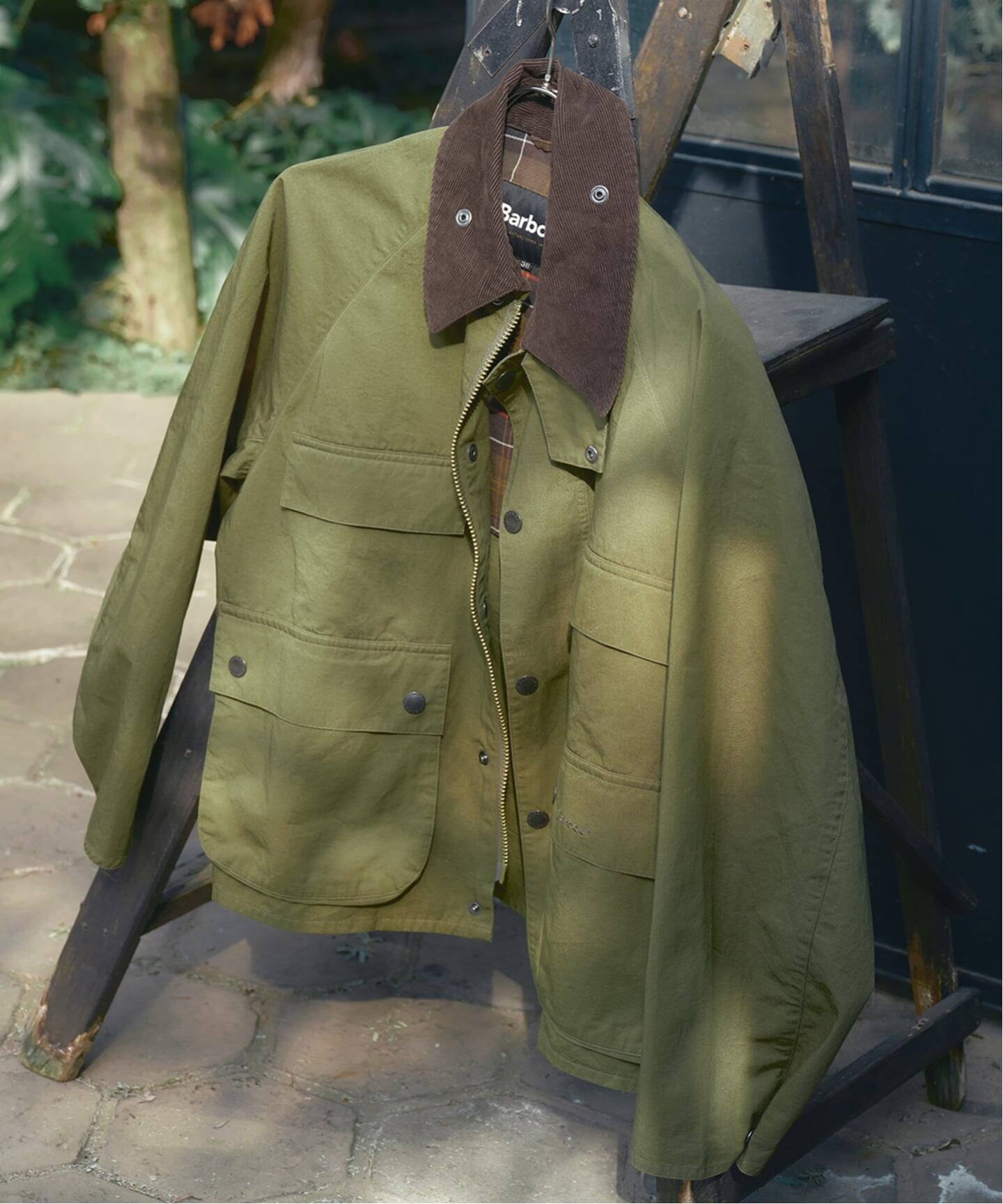 Barbour / バブアー 別注 クロップド オールド ビデール “ツイル生地 