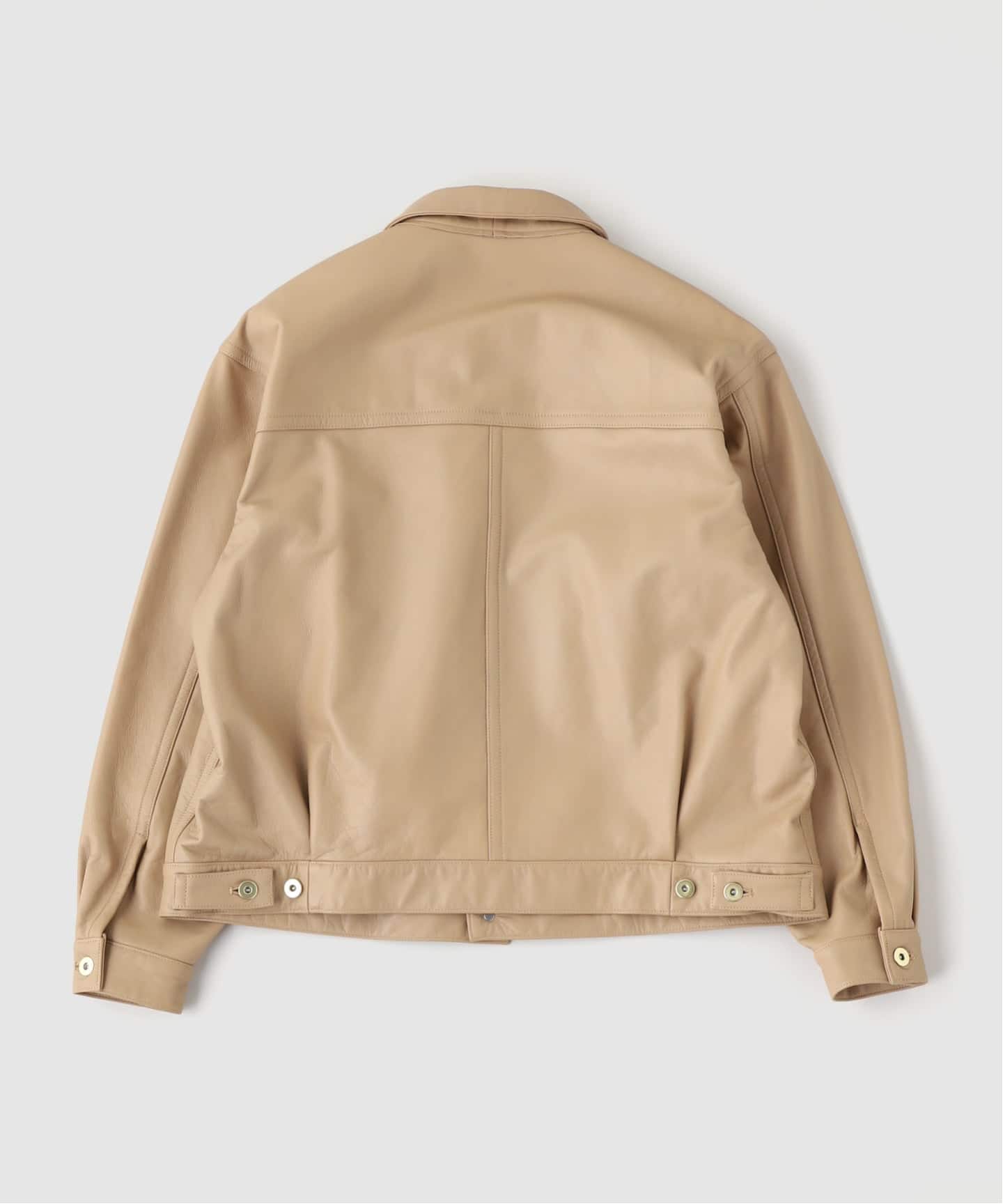 A LEATHER / エーレザー TRUCKER JACKET- LAMB（レザージャケット