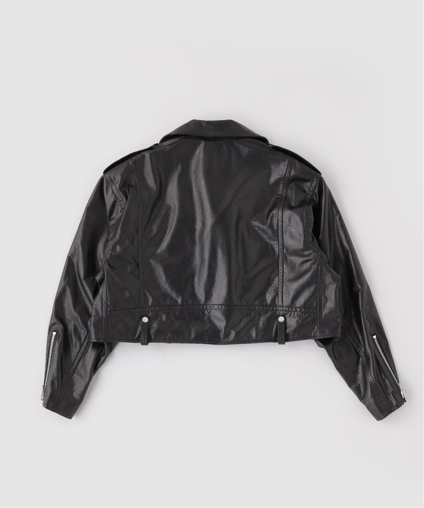 A LEATHER / エーレザー SMU SHORT MOTOR JACKET（レザージャケット
