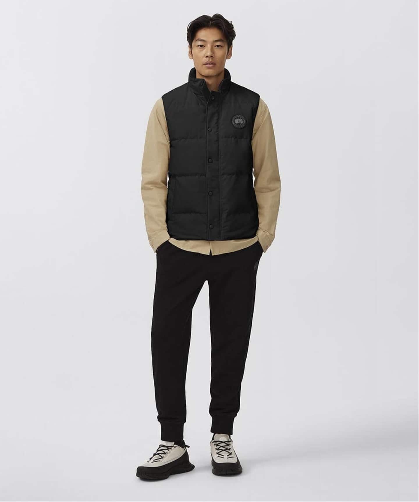 予約》CANADA GOOSE / カナダグース ガーソン ベスト ブラックディスク
