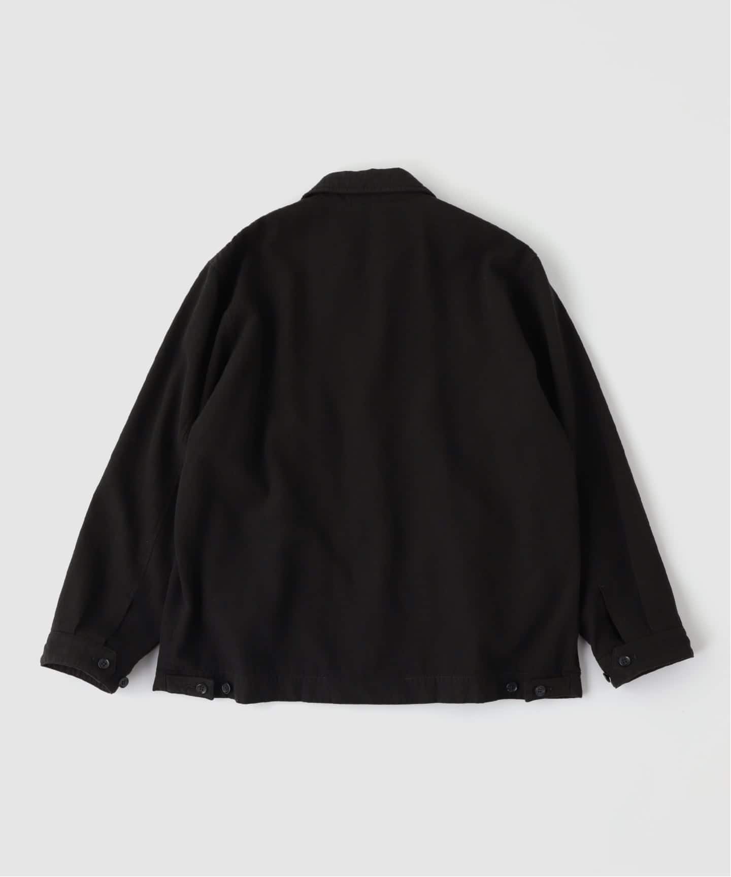 HERILL / ヘリル BACKSATIN ZIP-UP JACKET（その他ブルゾン／アウター