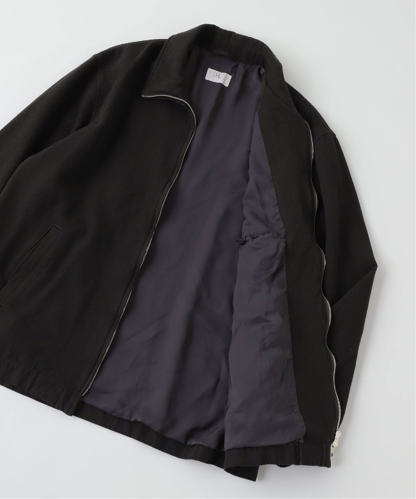 HERILL / ヘリル BACKSATIN ZIP-UP JACKET（その他ブルゾン／アウター