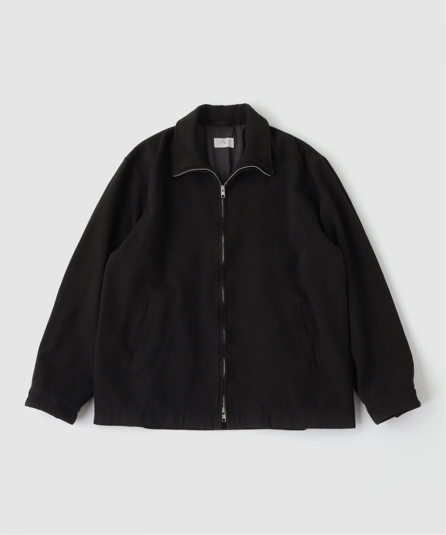 HERILL / ヘリル BACKSATIN ZIP-UP JACKET（その他ブルゾン／アウター