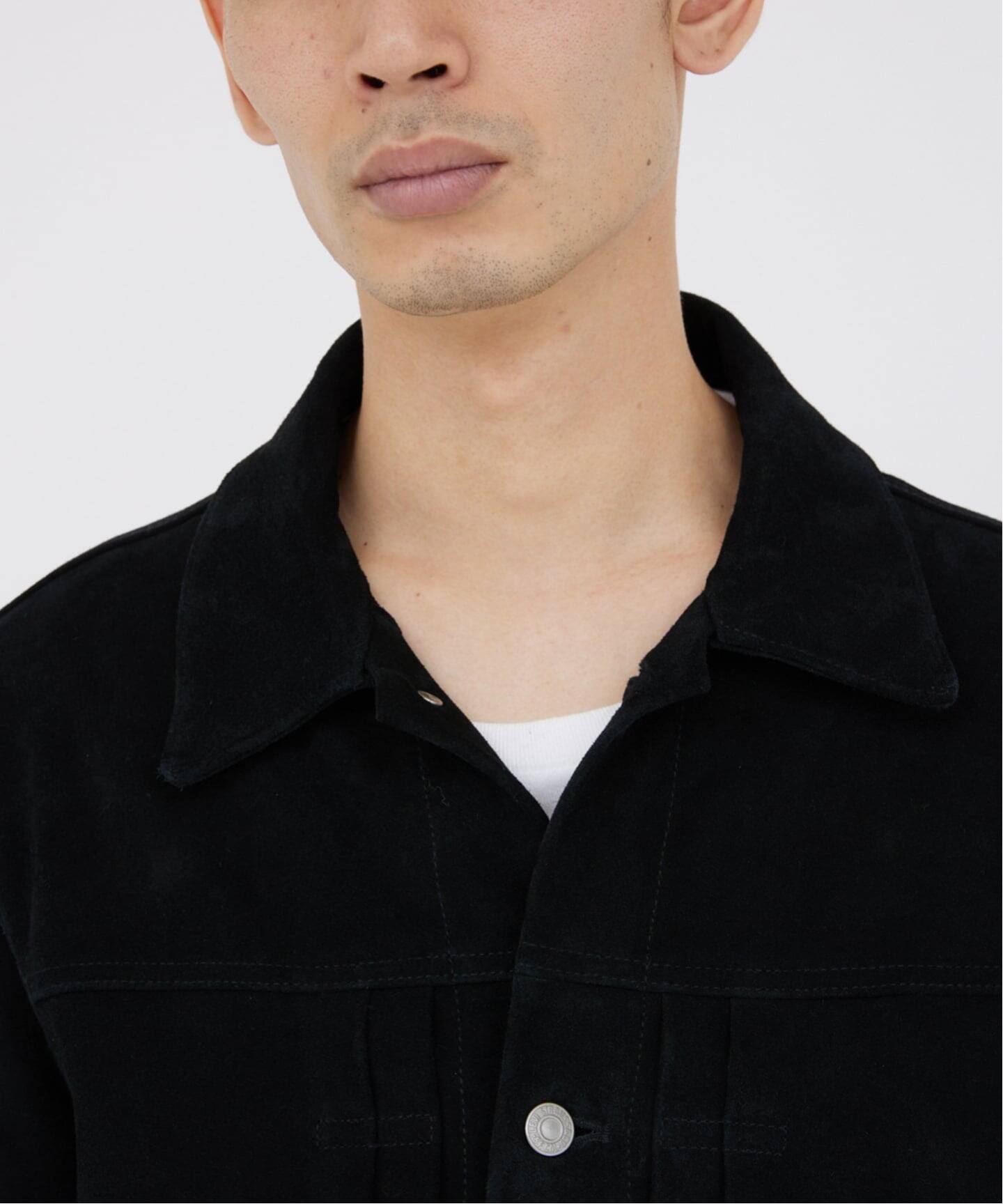 希少　美品　Levi'sリーバイス　2XL スエード トラッカージャケット　別注 LEVI'S(R) / リーバイス(R) 別注 TYPE III スエード トラッカー