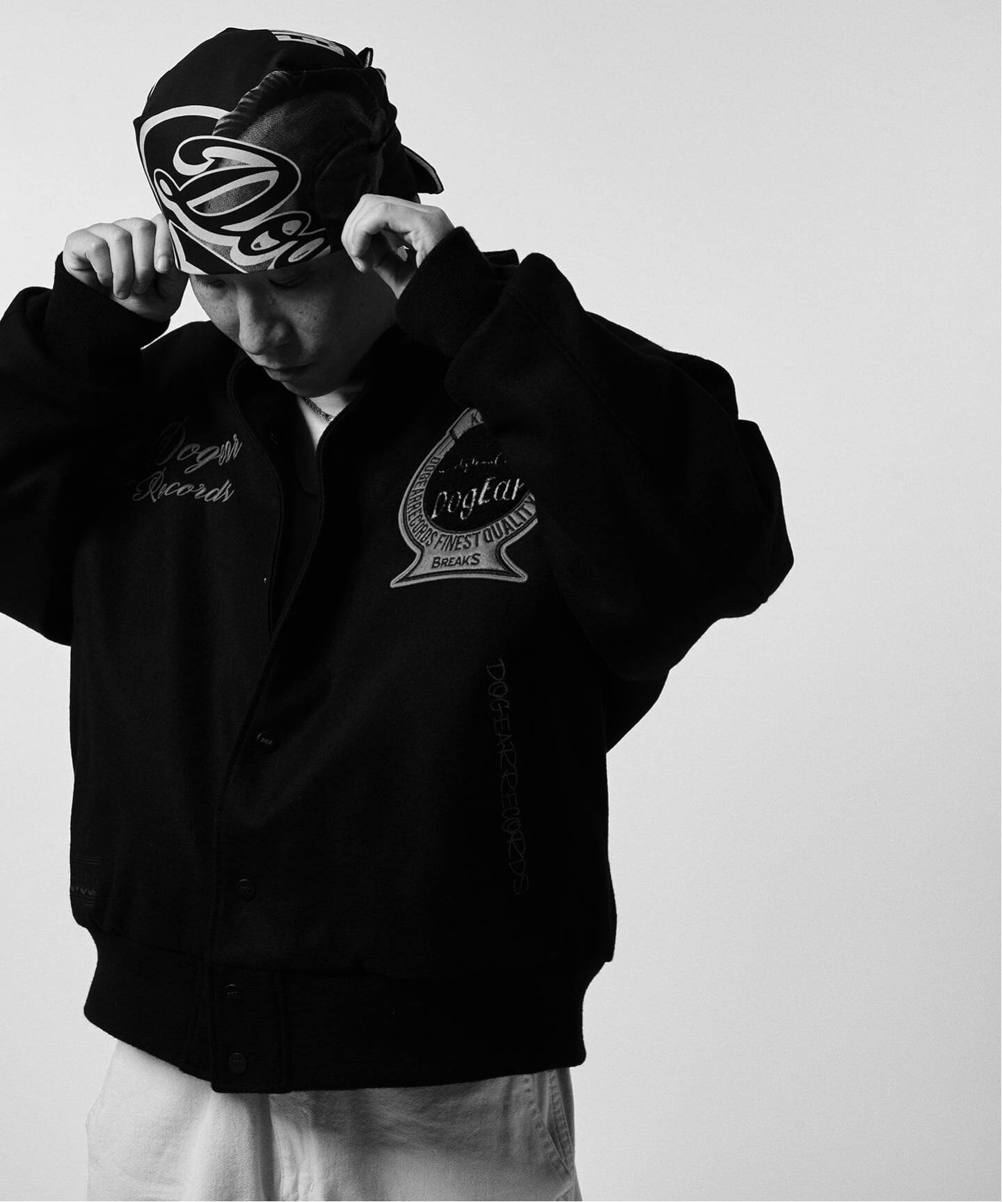 Dogear Records / ドッグイヤーレコード 別注 バーシティ ジャケット