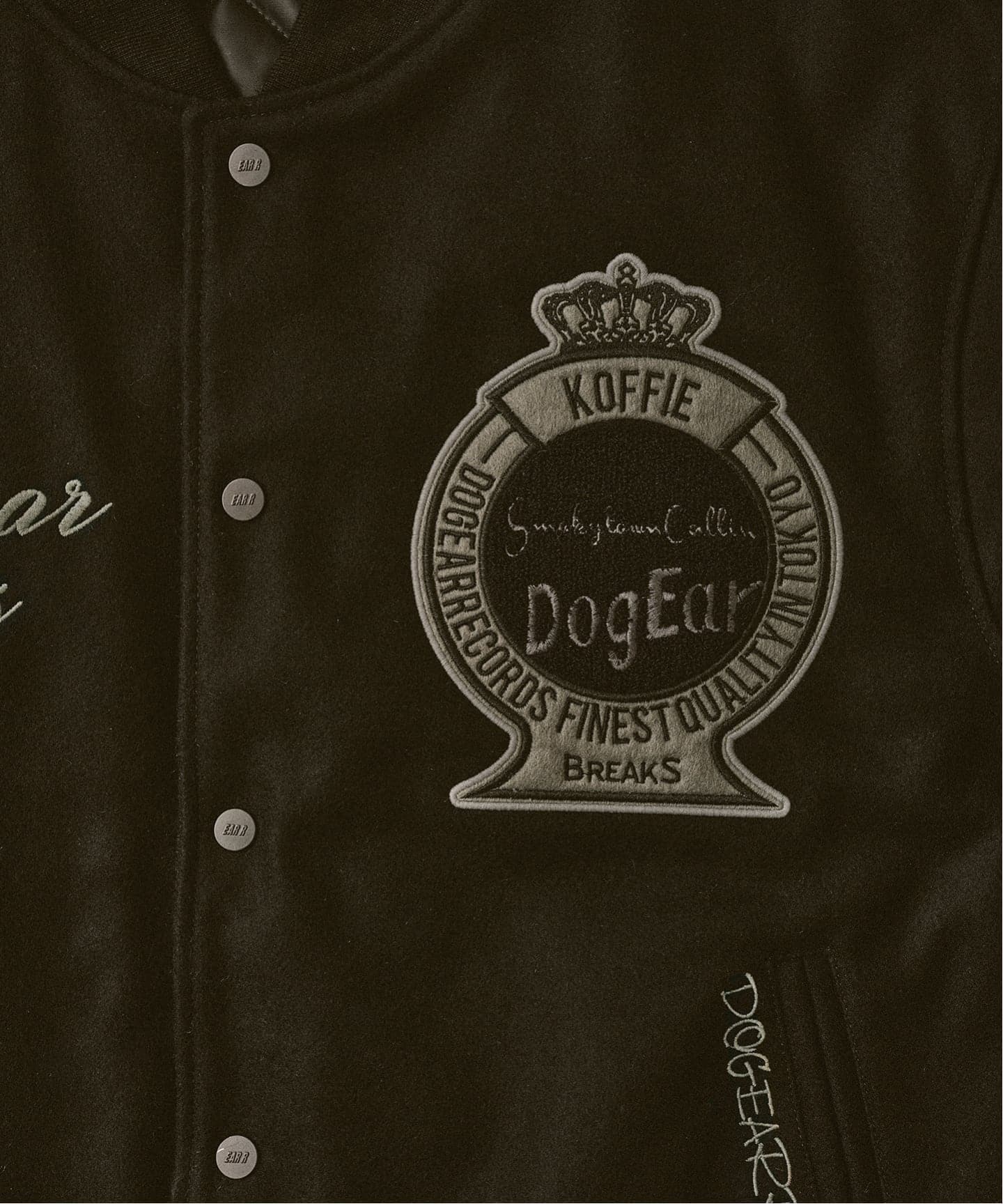 Dogear Records / ドッグイヤーレコード 別注 バーシティ ジャケット