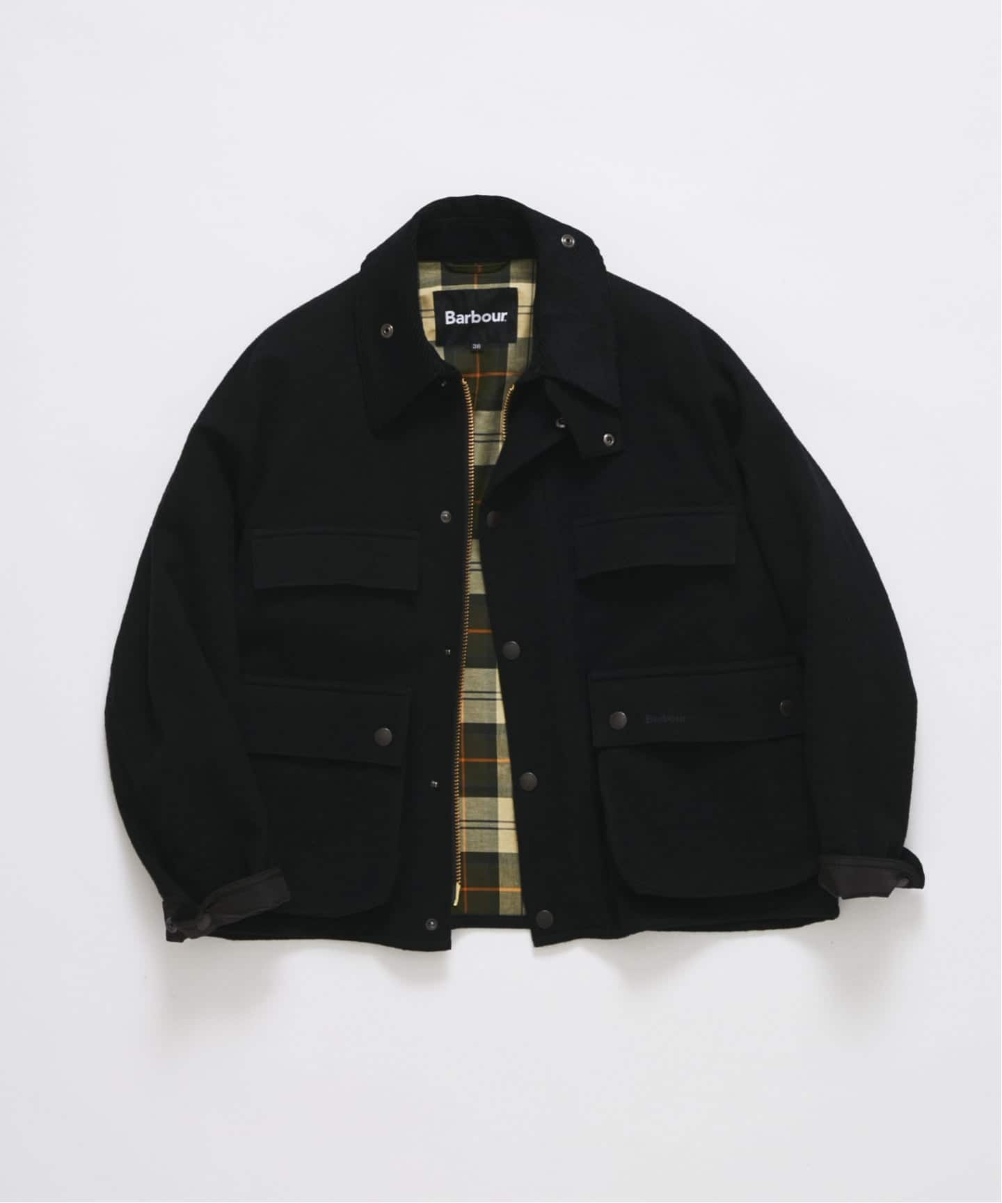 予約》Barbour / バブアー 別注 ウール クロップド オールドビデール