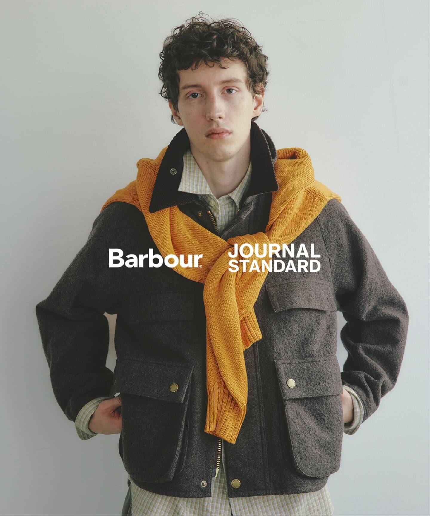 予約》Barbour / バブアー 別注 ウール クロップド オールドビデール 
