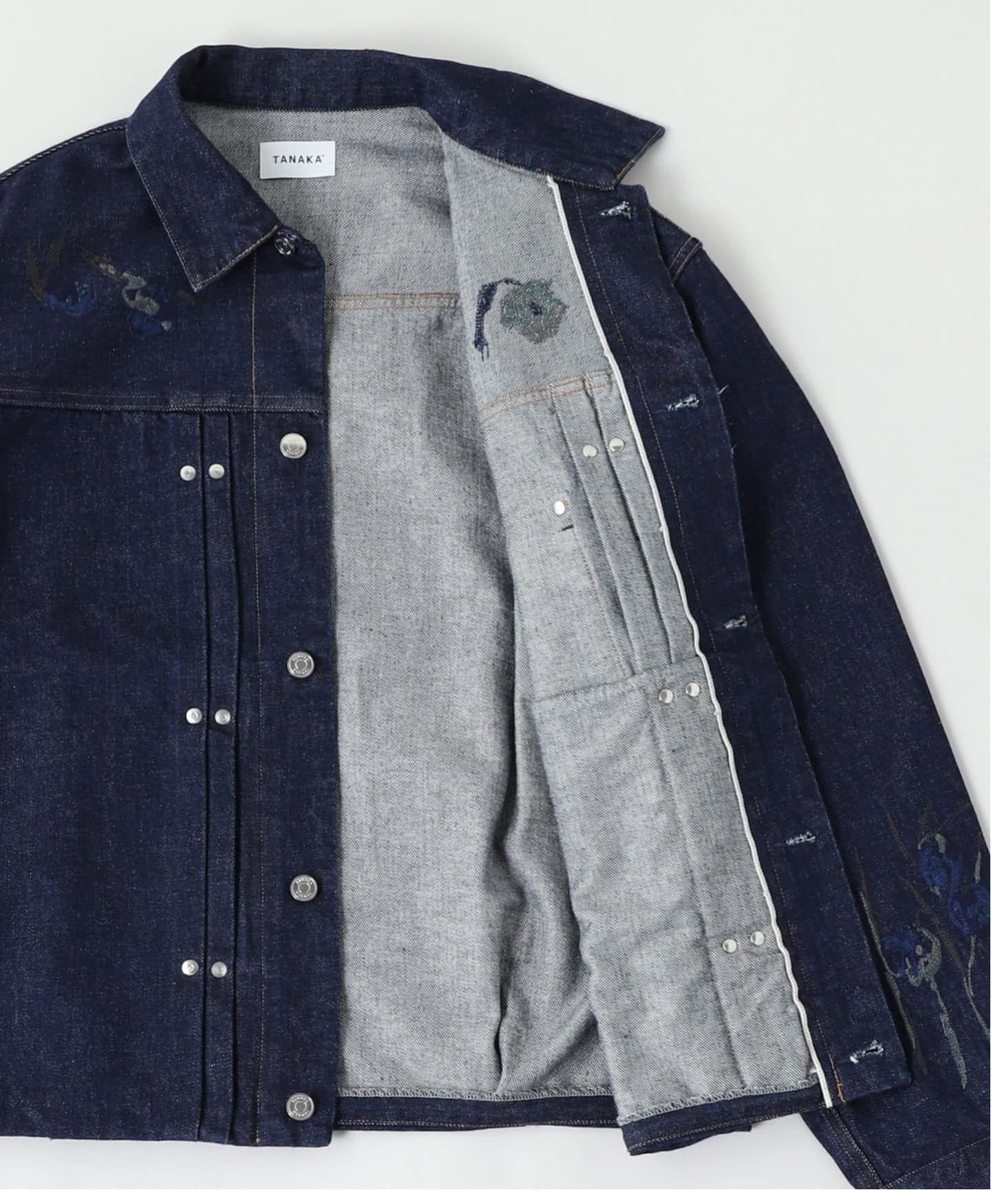 TANAKA / タナカ SMU THE JEAN JACKET - embroidery（デニムジャケット