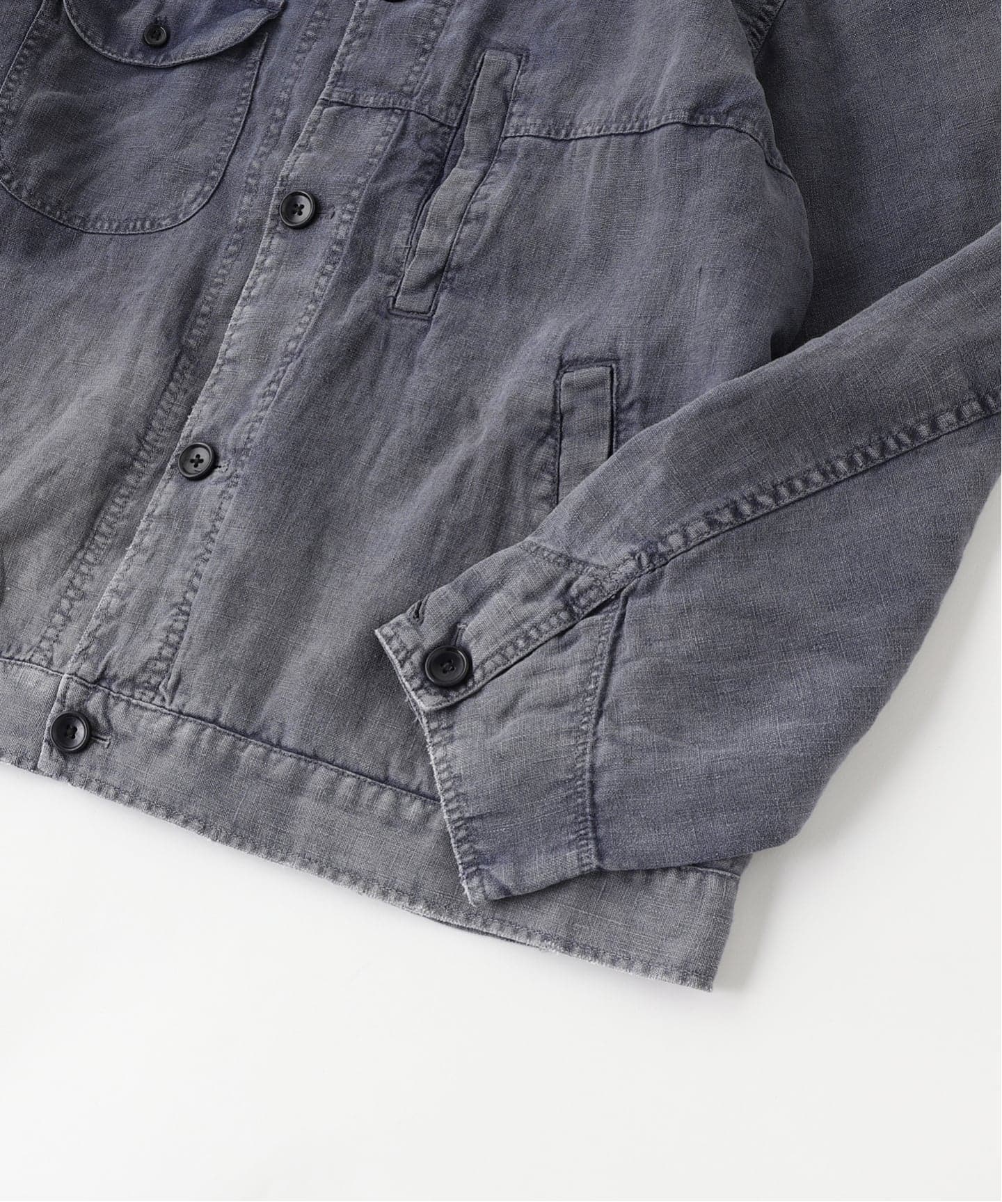 ANACHRONORM / アナクロノーム FADED SULFUR DYED LINEN UTILITY