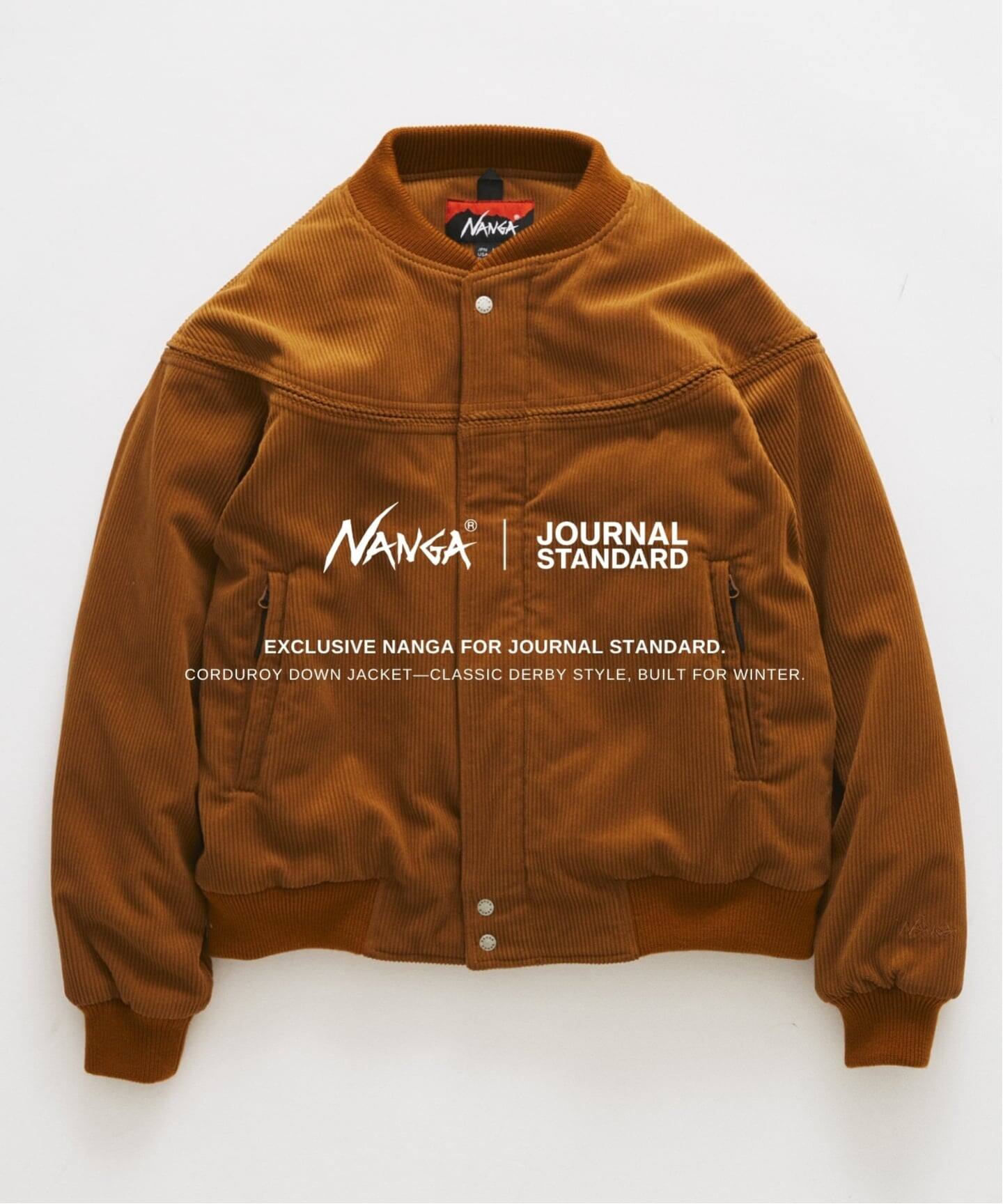 予約》NANGA / ナンガ 別注 ヴィンテージ リッジ コーデュロイ ダウン 