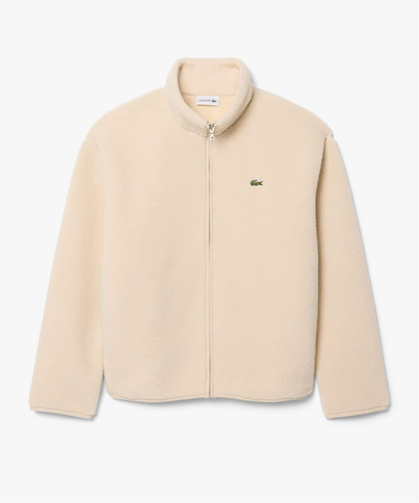予約》LACOSTE / ラコステ シェルパフリース ハイネック ジップ