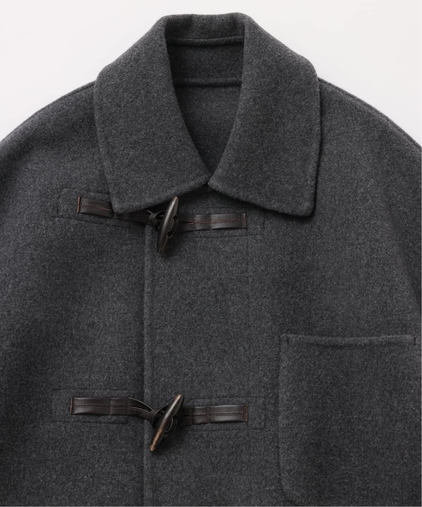 予約》【FOLL / フォル】sp160s wool rever duffle blouson（ダッフル