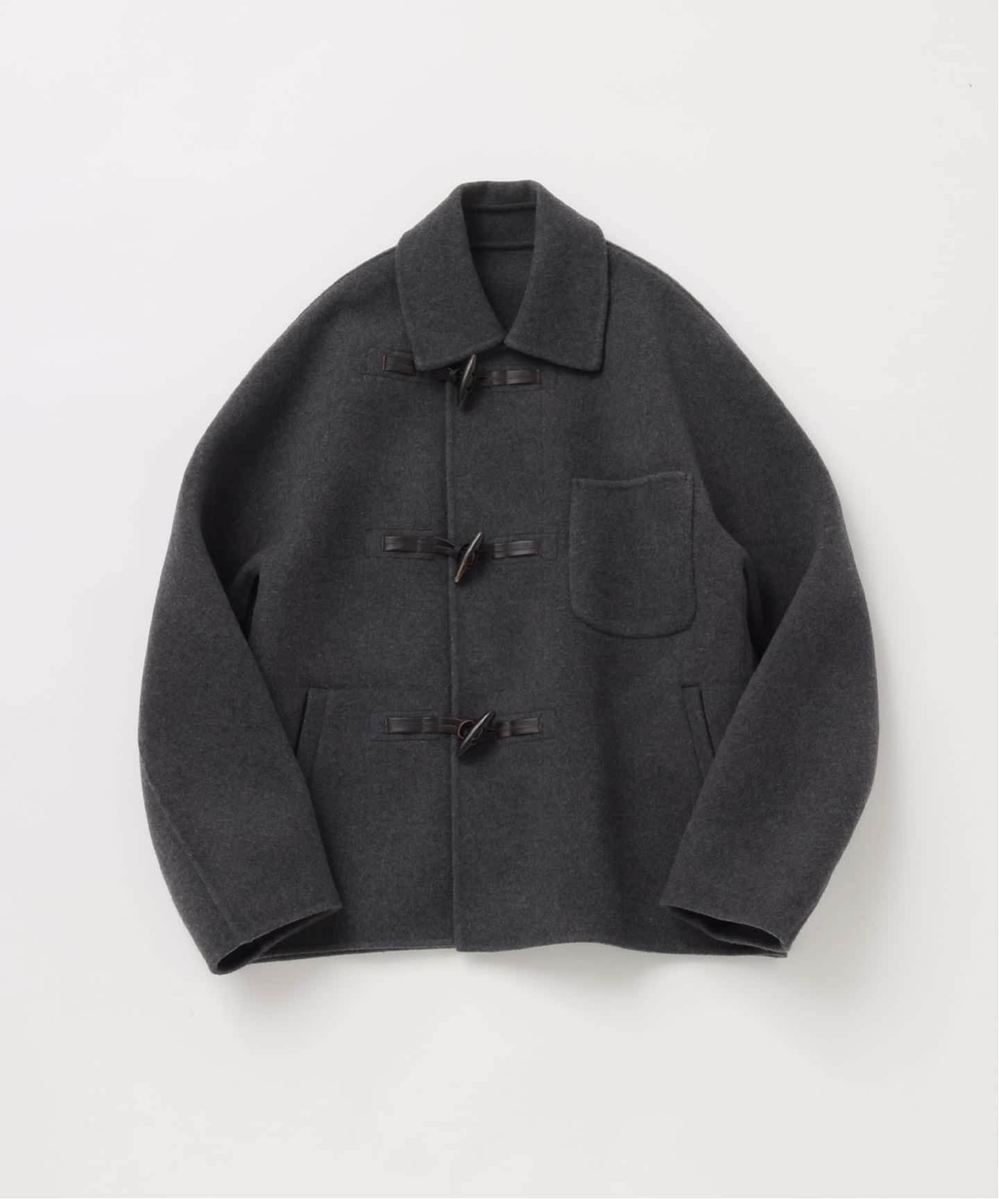 予約》【FOLL / フォル】sp160s wool rever duffle blouson（ダッフル