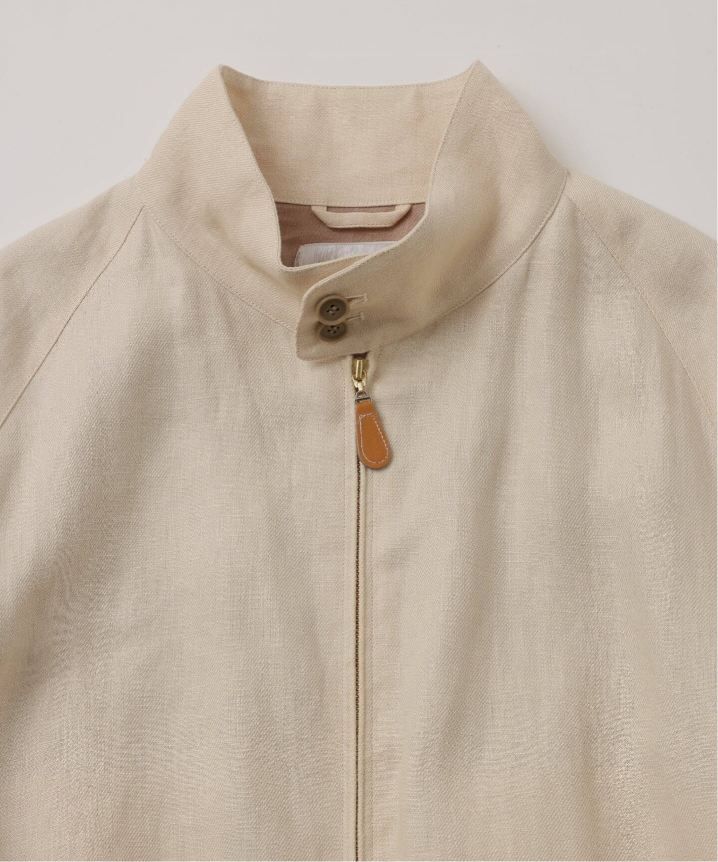 FOLL / フォル】linen gabardine harrington jacket（その他ブルゾン