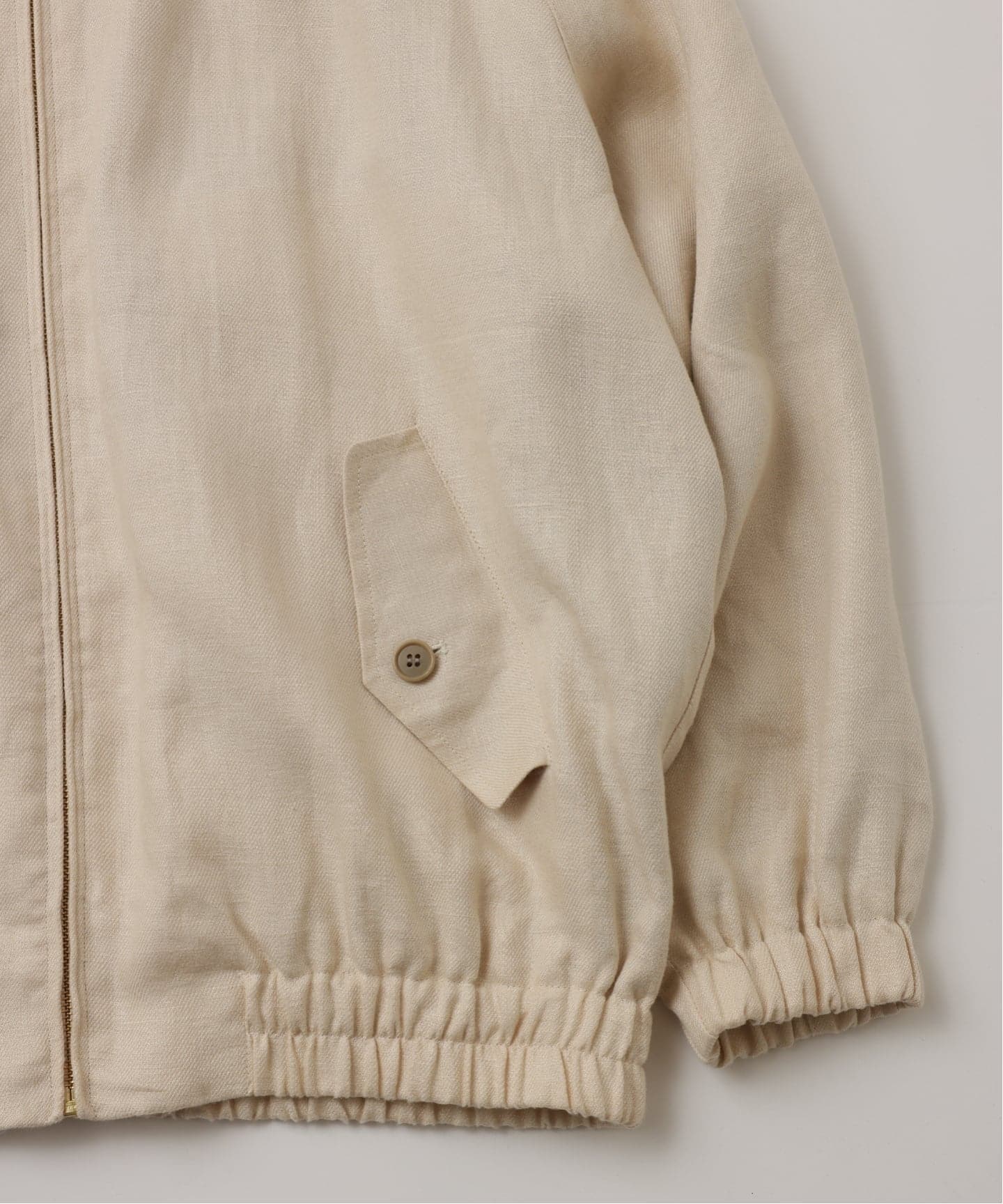 FOLL / フォル】linen gabardine harrington jacket（その他ブルゾン
