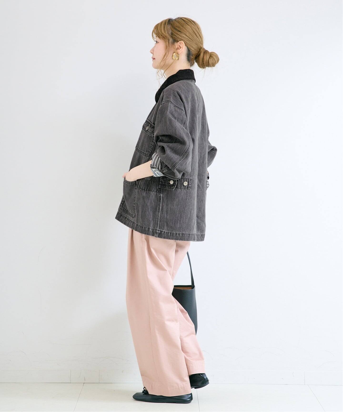 予約》ウォッシャブル / DU JOUR / デュ ジュール JEAN CHORE JACKET 