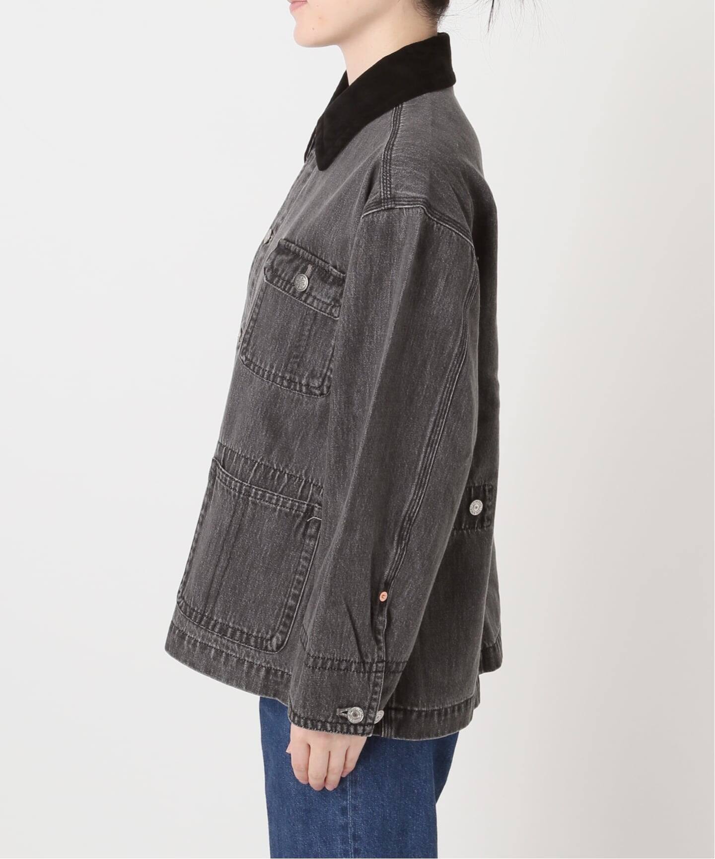 予約》ウォッシャブル / DU JOUR / デュ ジュール JEAN CHORE JACKET 
