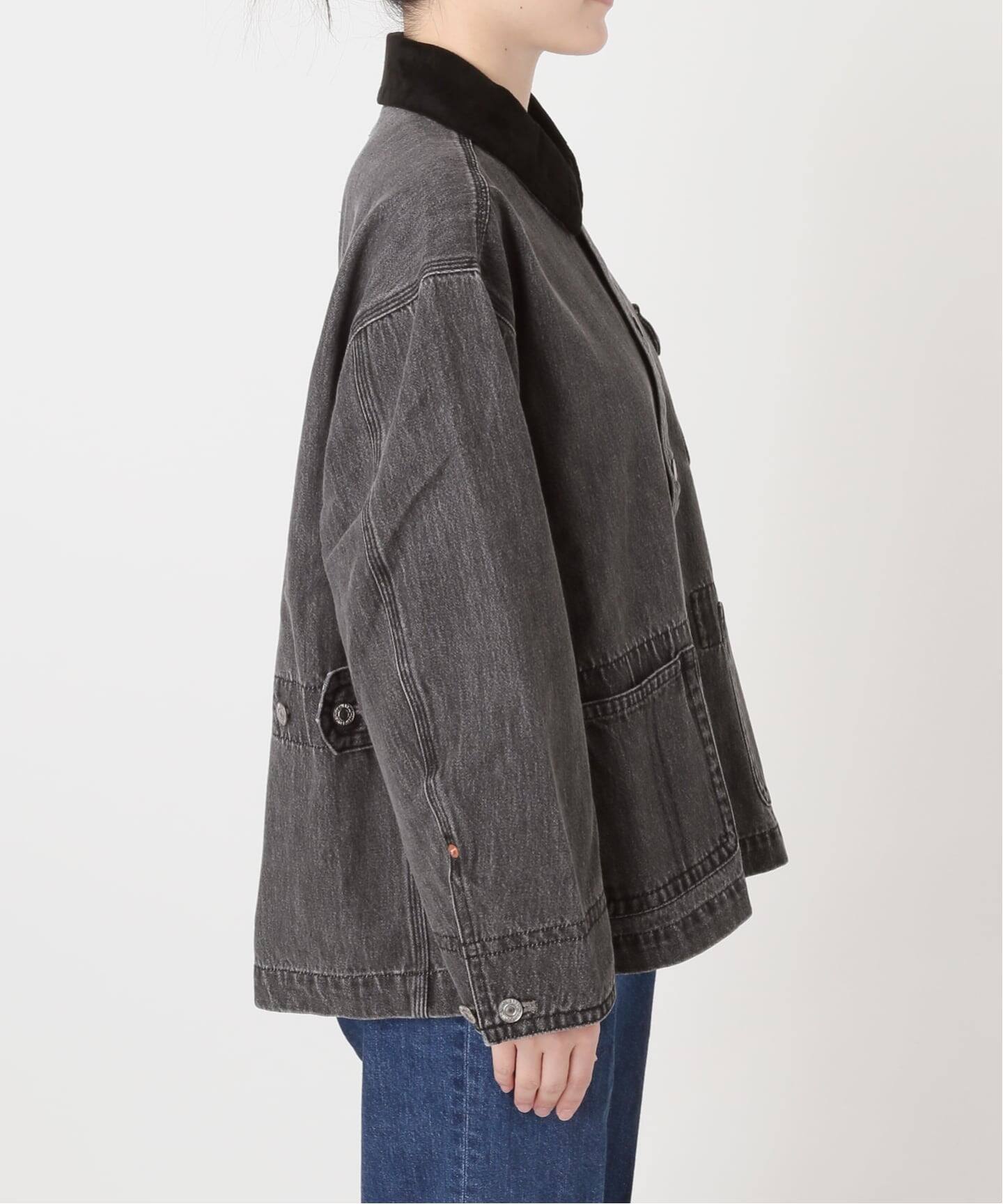 予約》ウォッシャブル / DU JOUR / デュ ジュール JEAN CHORE JACKET 
