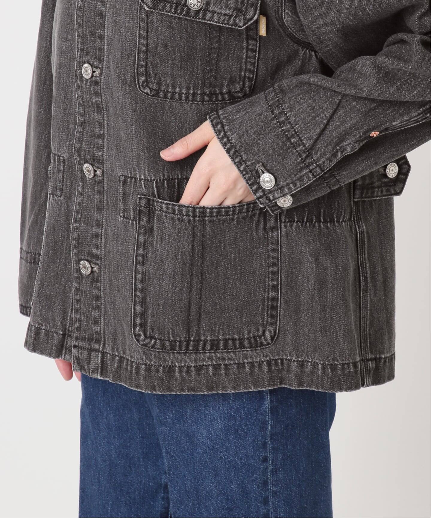 ウォッシャブル / DU JOUR / デュ ジュール JEAN CHORE JACKET（デニム