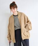 レーヨンツイルブルゾン