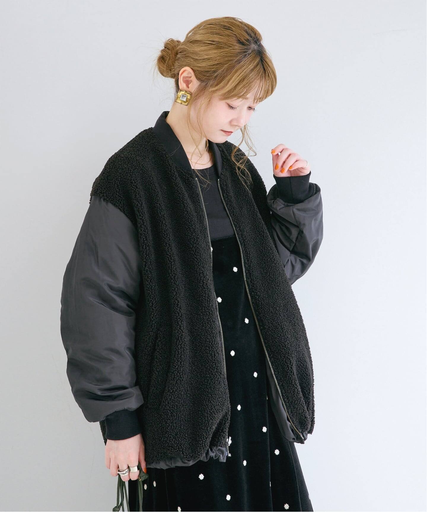 予約》【WEB＋一部店舗限定】リバーシブルMA-1ブルゾン（その他 