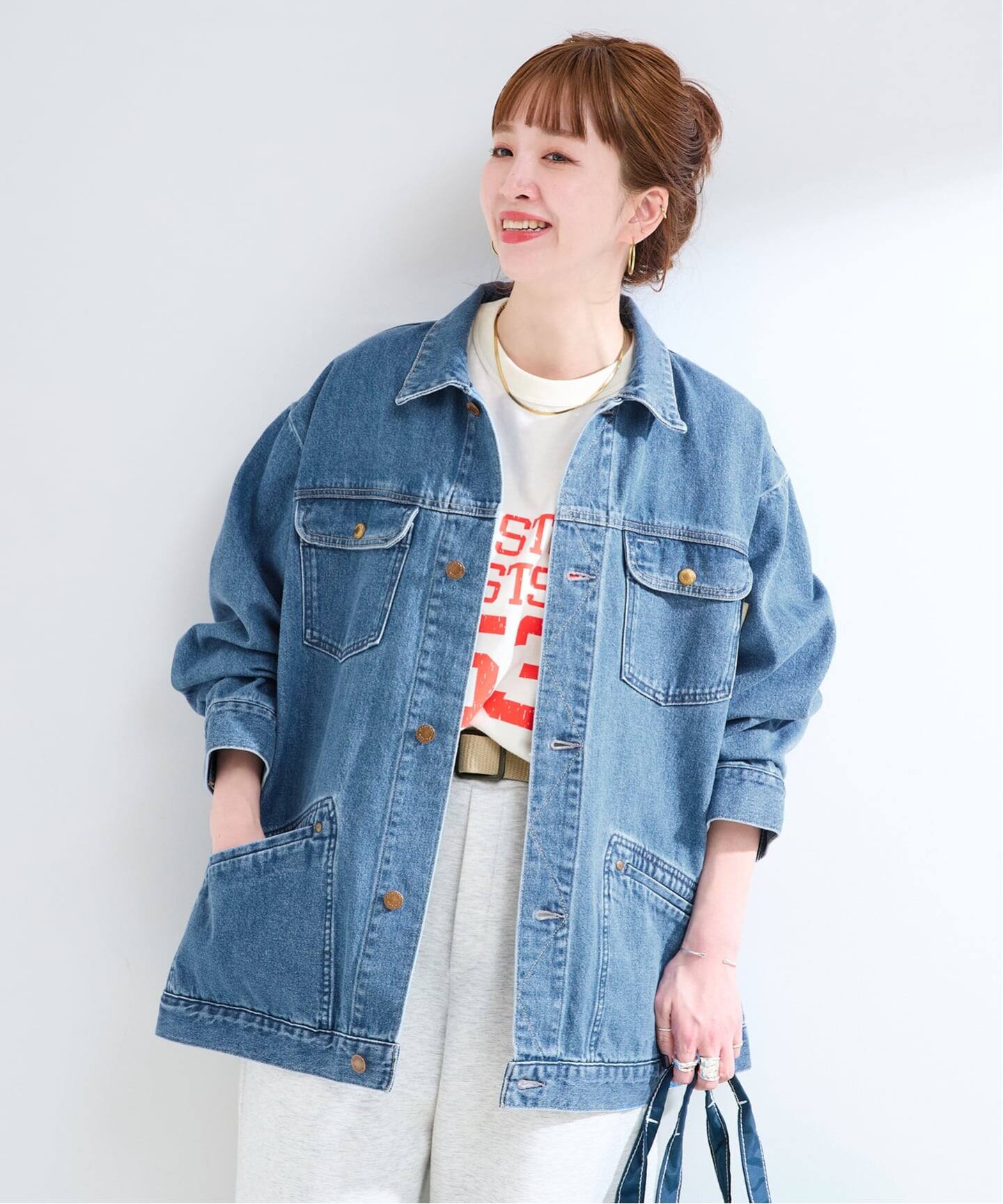 ウォッシャブル / DU JOUR / デュ ジュール RIDING JEAN JACKET 2 