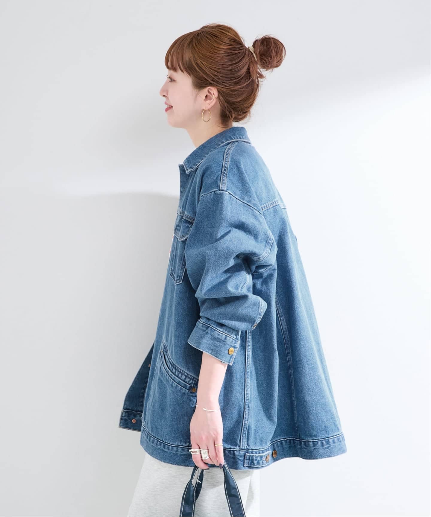 ウォッシャブル / DU JOUR / デュ ジュール RIDING JEAN JACKET 2