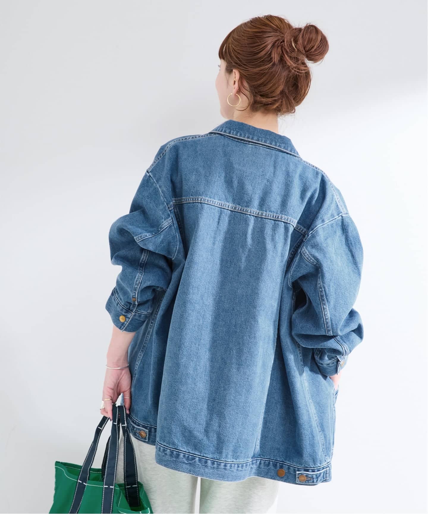 ウォッシャブル / DU JOUR / デュ ジュール RIDING JEAN JACKET 2