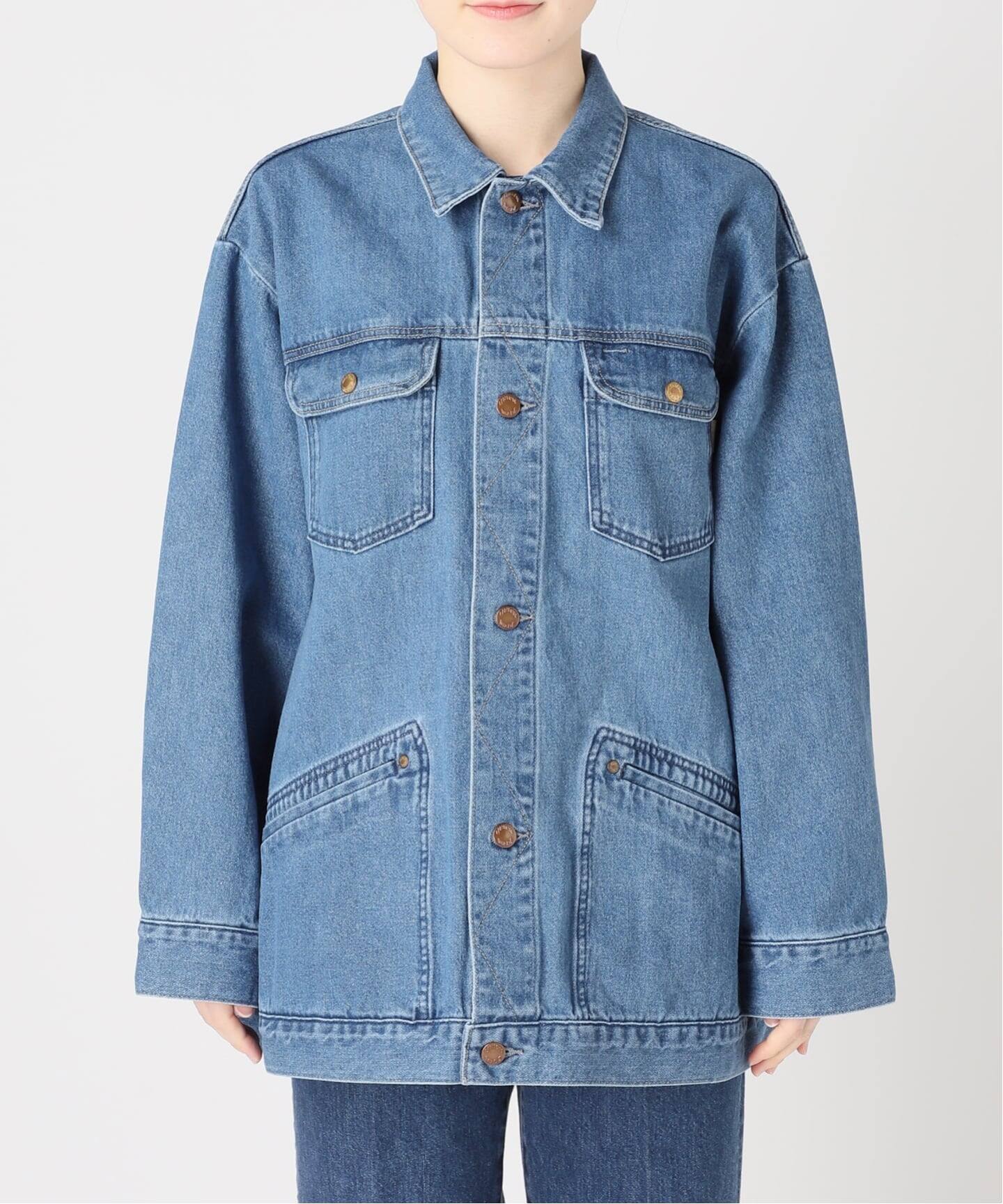 ウォッシャブル / DU JOUR / デュ ジュール RIDING JEAN JACKET 2 