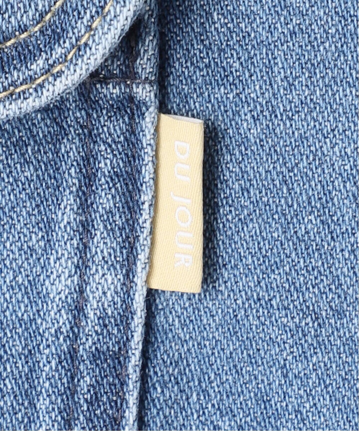 ウォッシャブル / DU JOUR / デュ ジュール RIDING JEAN JACKET 2