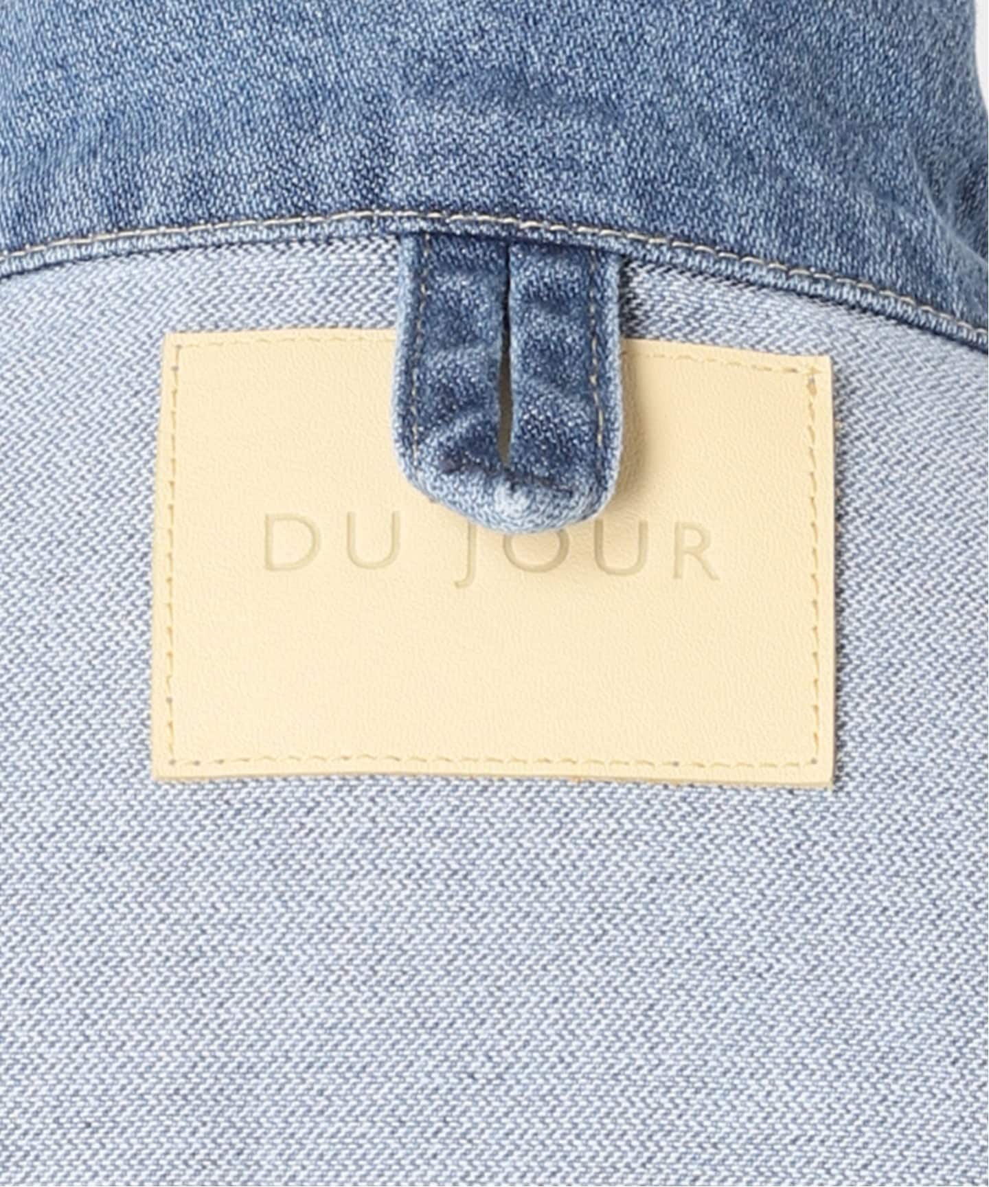 ウォッシャブル / DU JOUR / デュ ジュール RIDING JEAN JACKET 2
