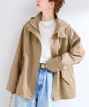 手洗い可 / 撥水 / テントショートブルゾン