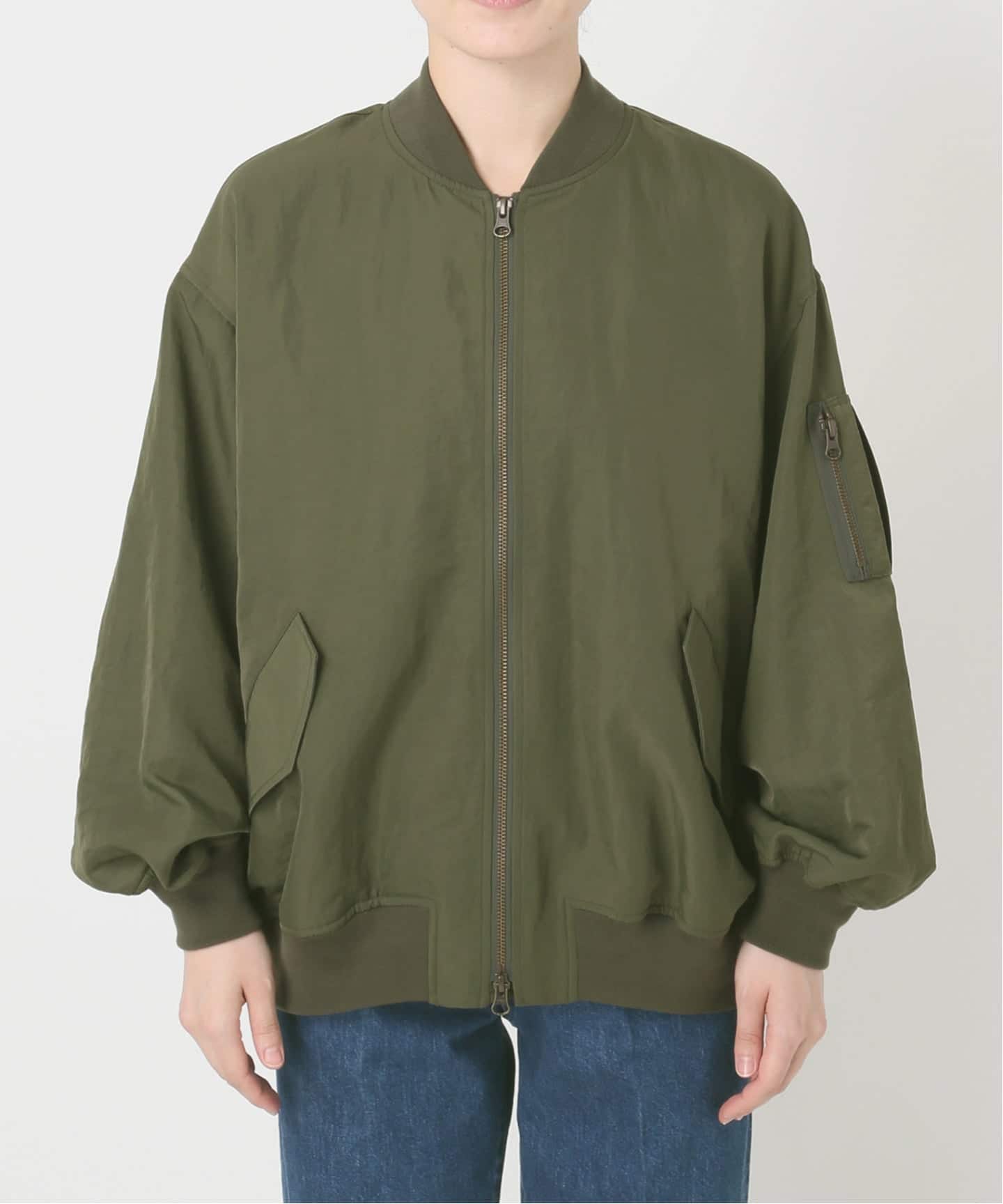 B.C STOCK XL オーバーサイズ MA-1 ジャケット　カーキー WEB限定カラーあり】撥水MA-1（MA-1）｜B.C STOCK（ベーセーストック