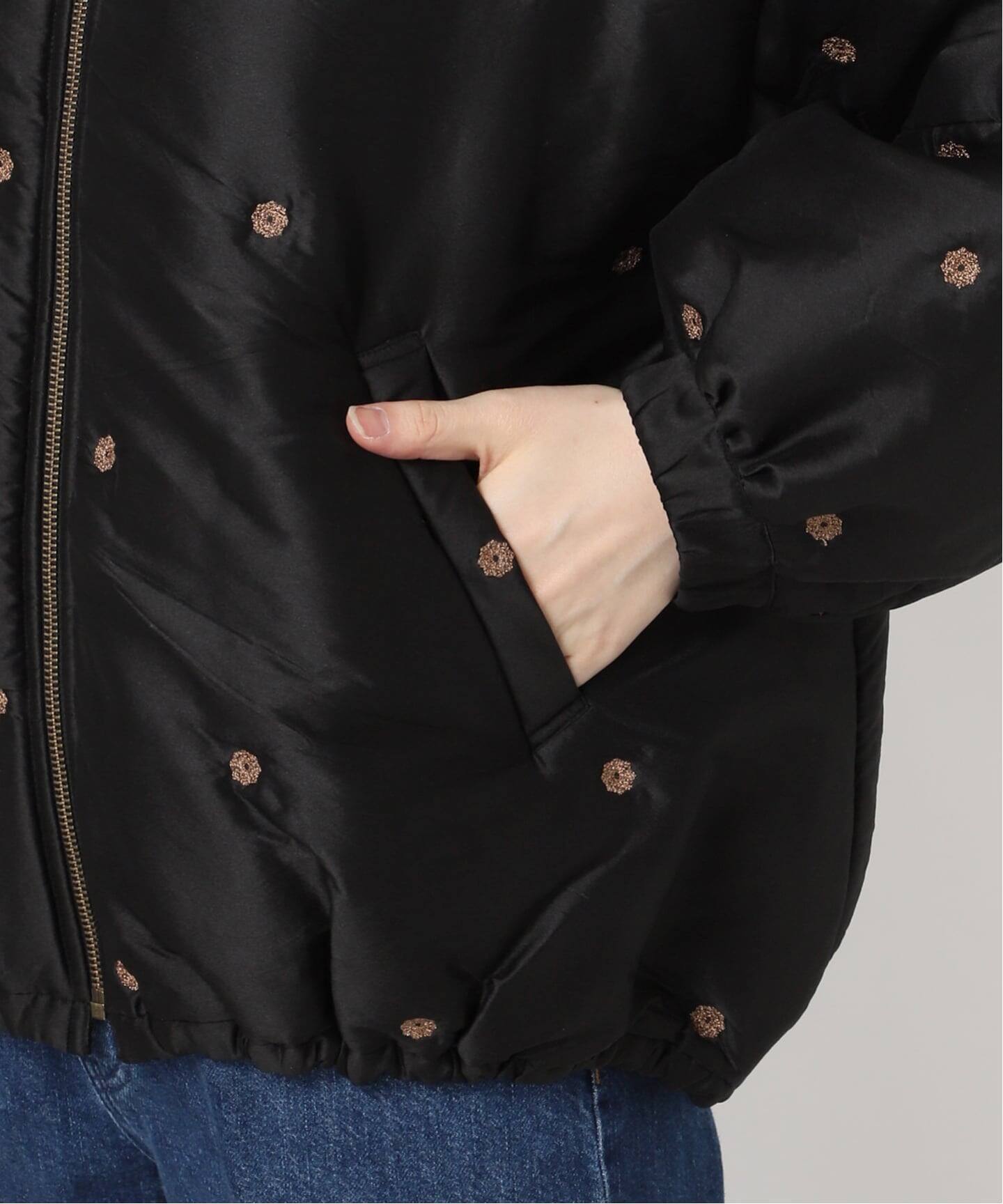 中わた刺繍ブルゾン（中綿・キルティング）｜B.C STOCK（ベーセー 