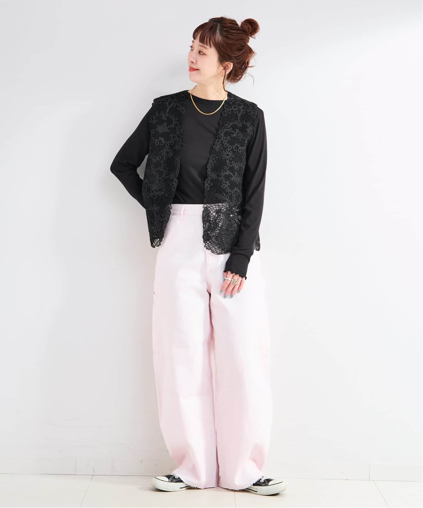 コード刺繍ベスト（ベスト）｜B.C STOCK（ベーセーストック）の通販