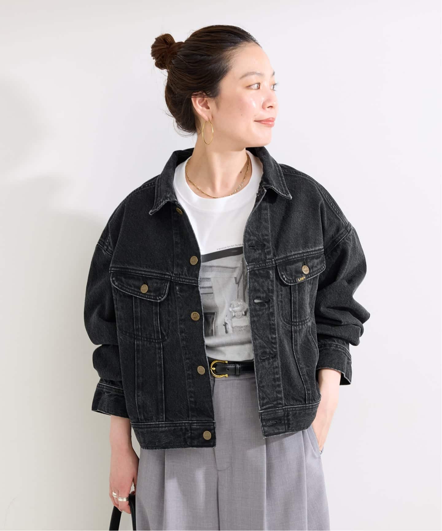 予約》ウォッシャブル / Lee / リー 別注 Riders Jacket（デニム