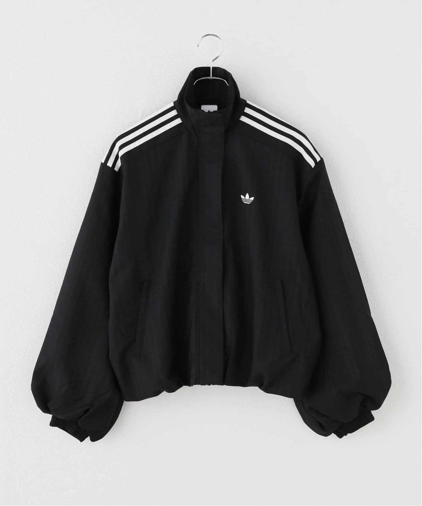 アディダス◆フリル付きトラックジャケット ブラック adidas originals / アディダス オリジナルス adidas ORI SATIN