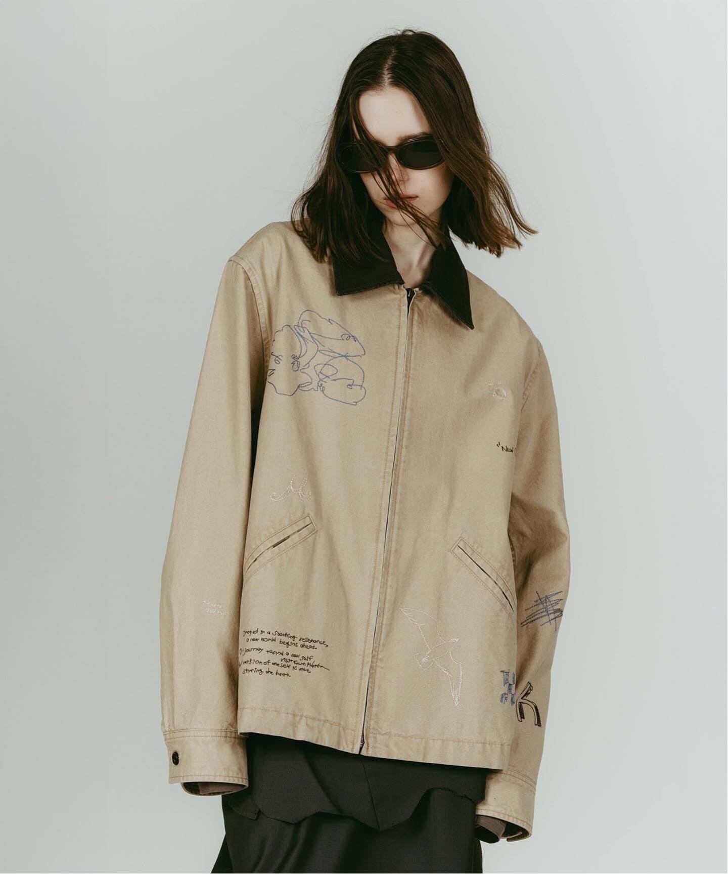 Knuth Marf/クヌースマーフ embroidered jacket（その他ブルゾン