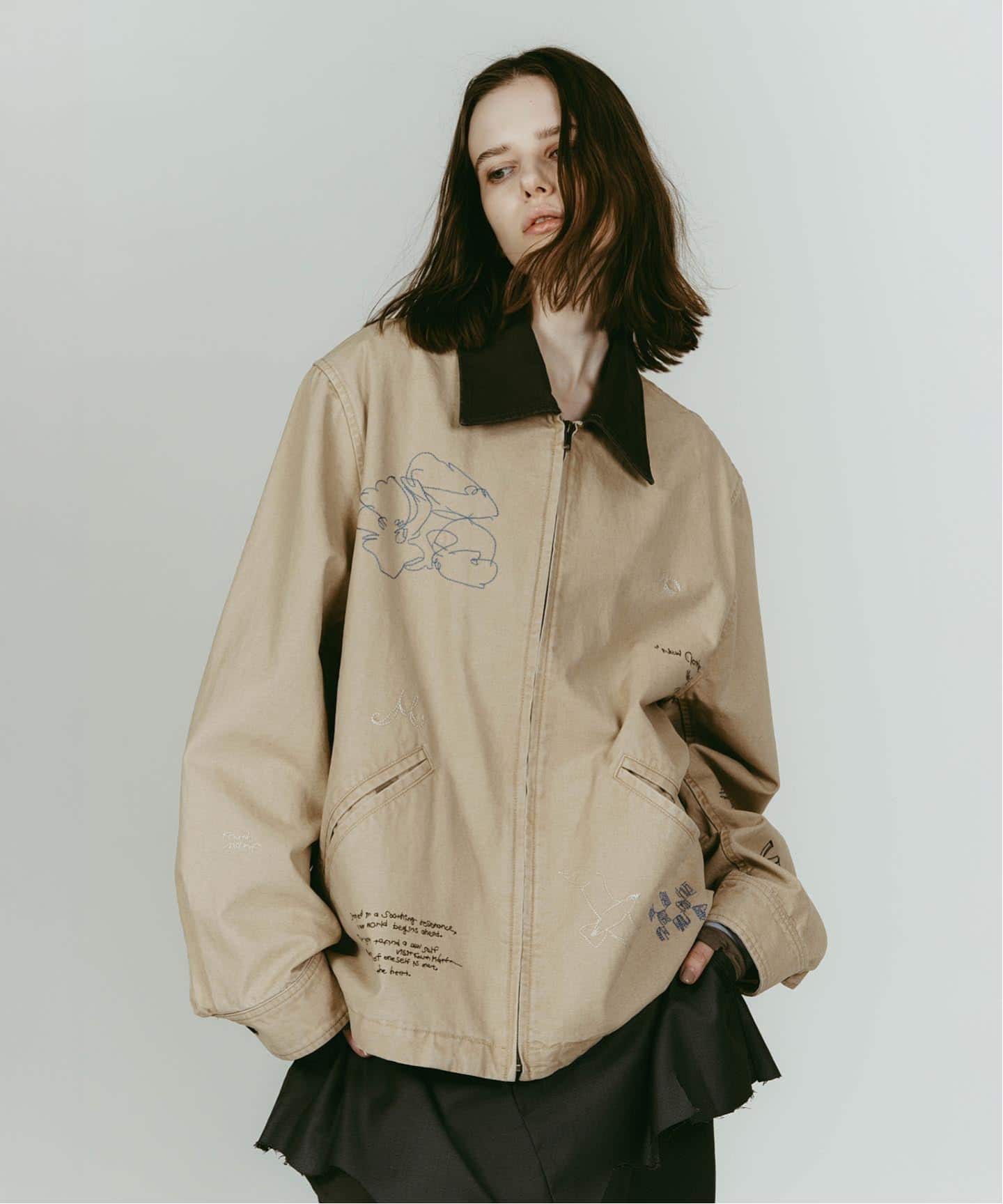 Knuth Marf/クヌースマーフ embroidered jacket（その他ブルゾン