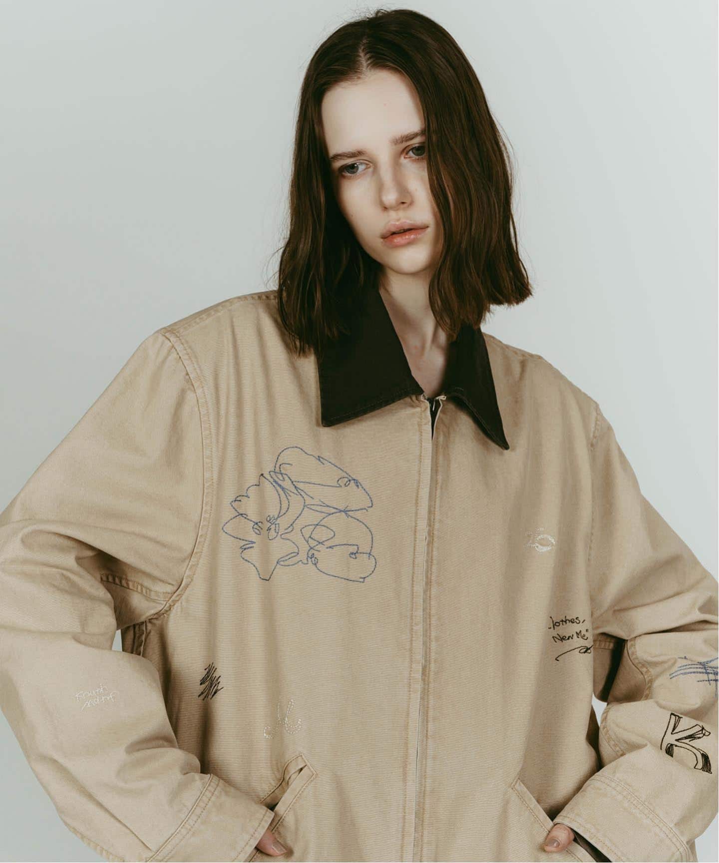 クヌースマーフ　ジャケット Knuth Marf/クヌースマーフ embroidered jacket（その他ブルゾン