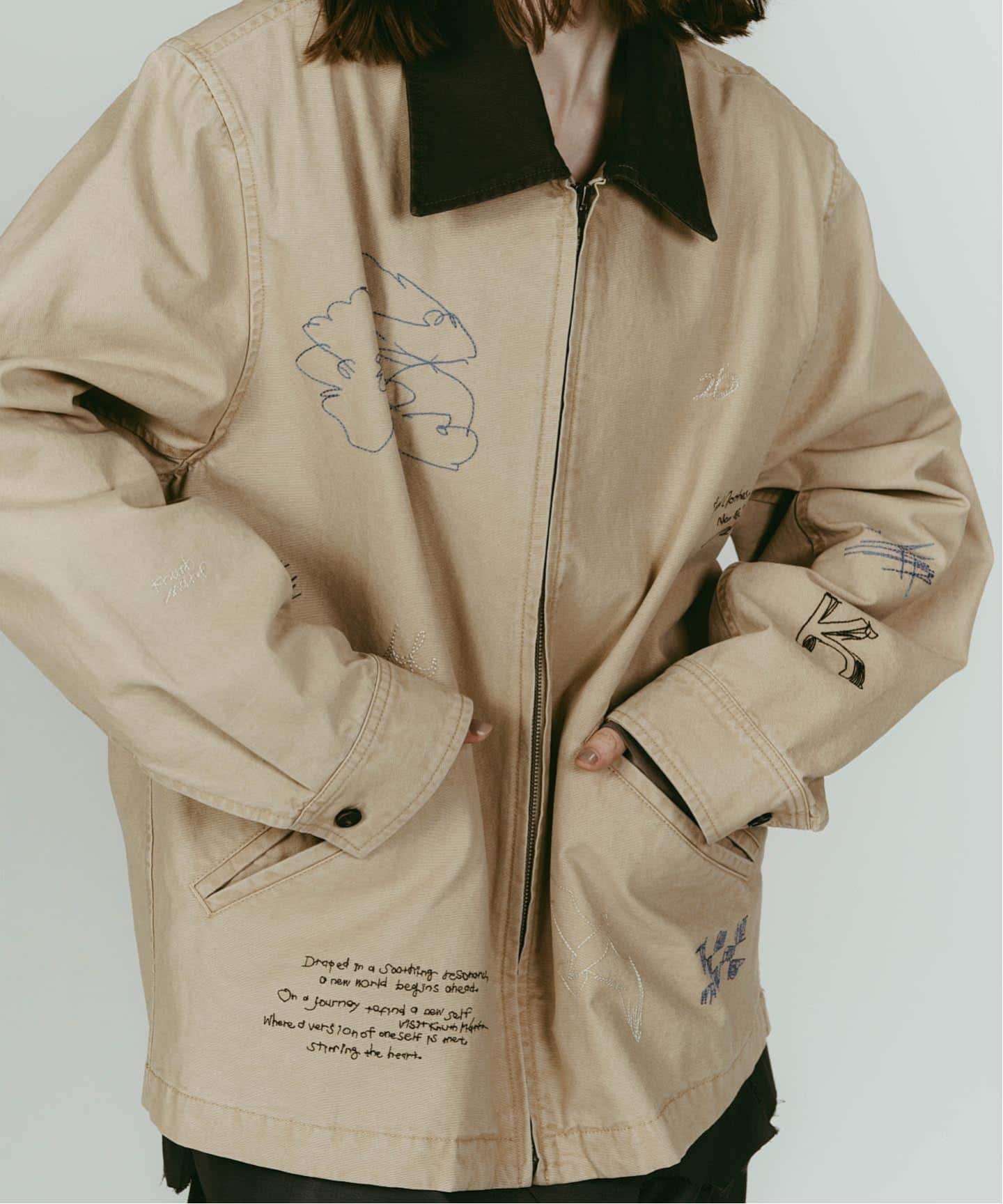 Knuth Marf/クヌースマーフ embroidered jacket（その他ブルゾン