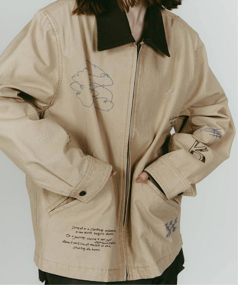 Knuth Marf/クヌースマーフ embroidered jacket（その他ブルゾン 